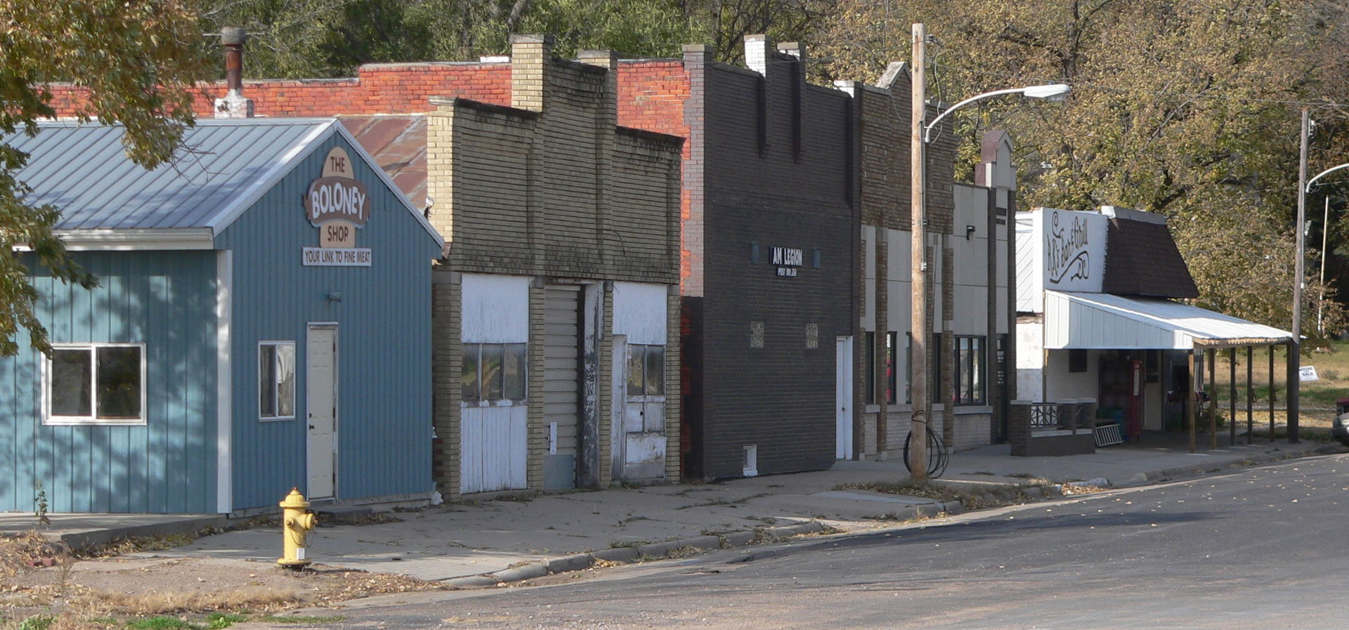 Downtown Malmo, Nebraska.