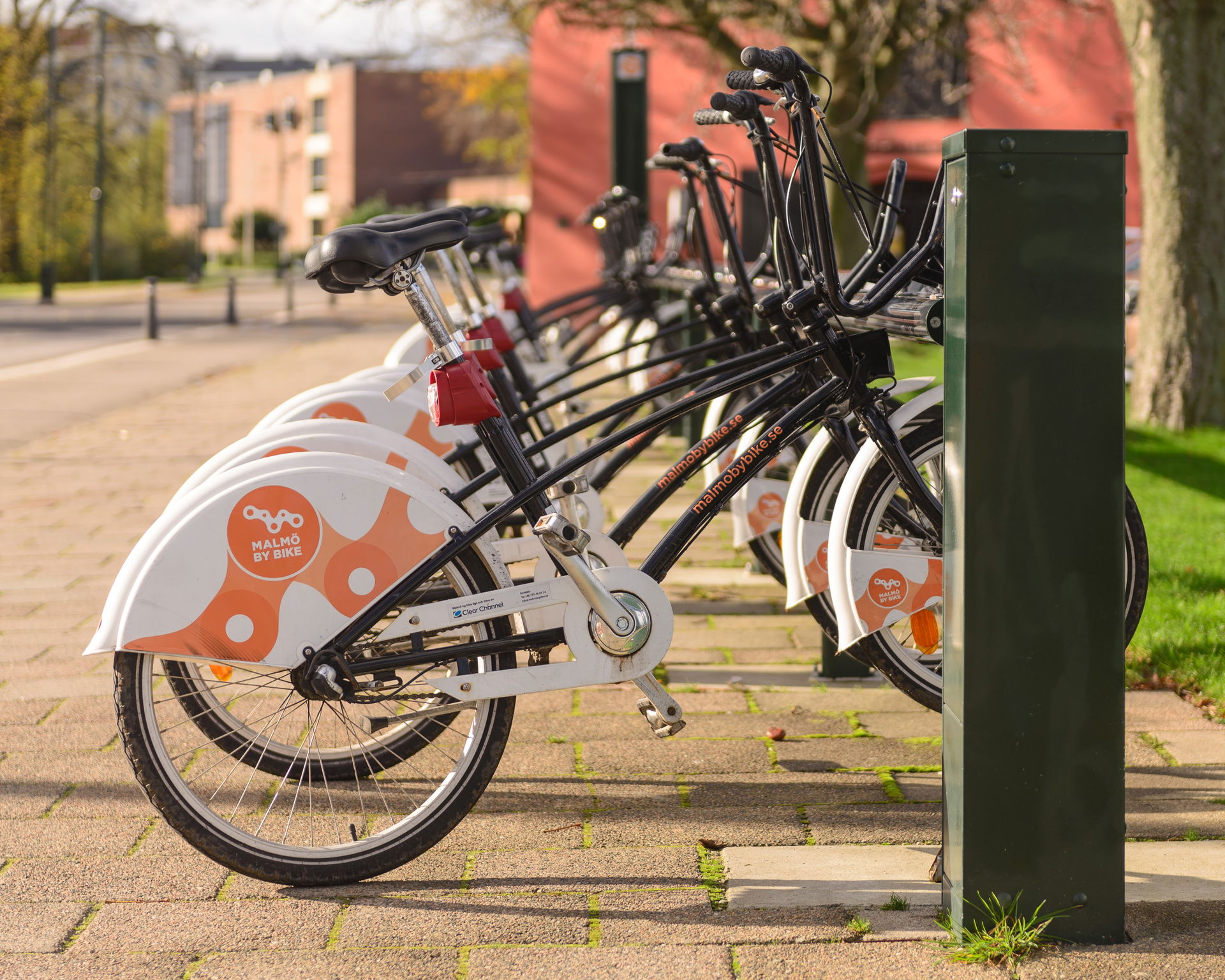 Malmö by bike, a Bicycle-sharing systems in Malmö, Sweden.