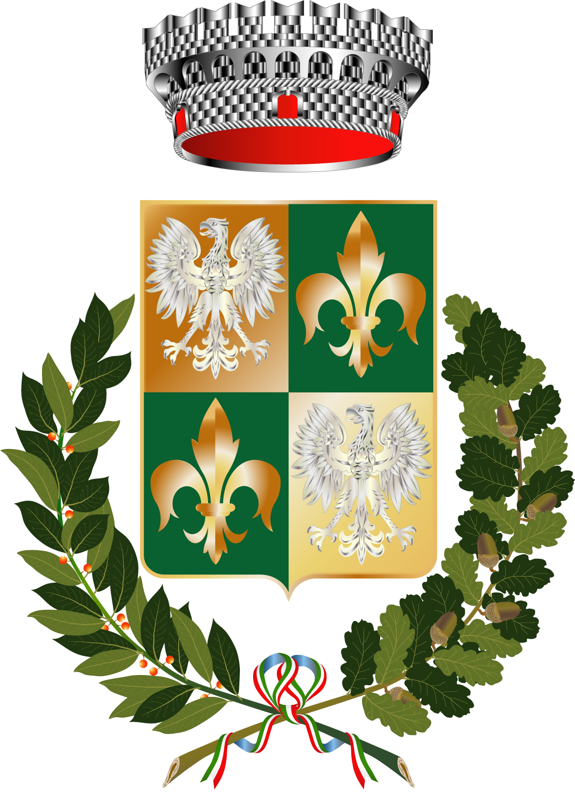 Coat of arms of Piazzola sul Brenta (Padova), Italy