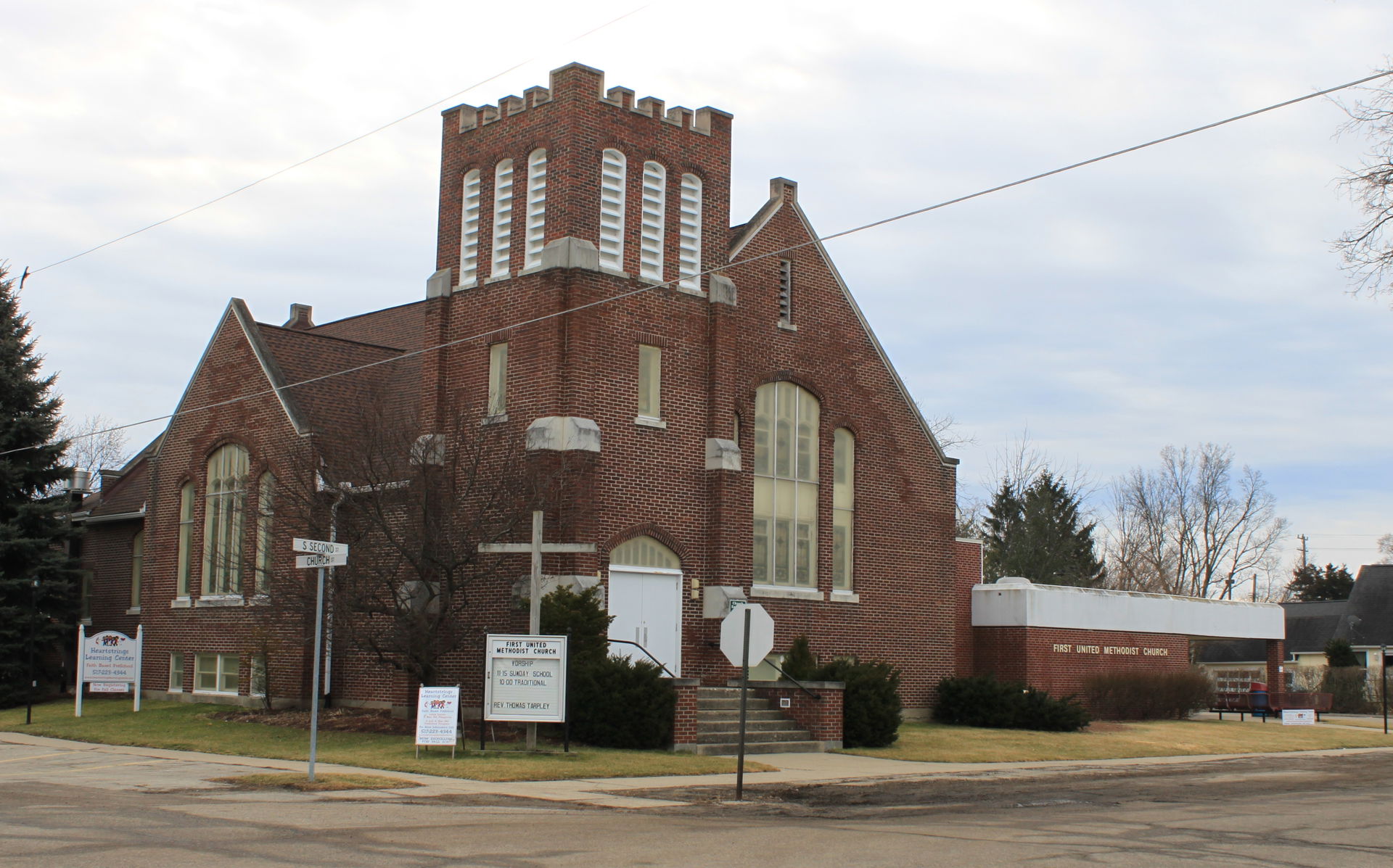 First United Methodist Church, 201 South Second Street, Fowlerv…