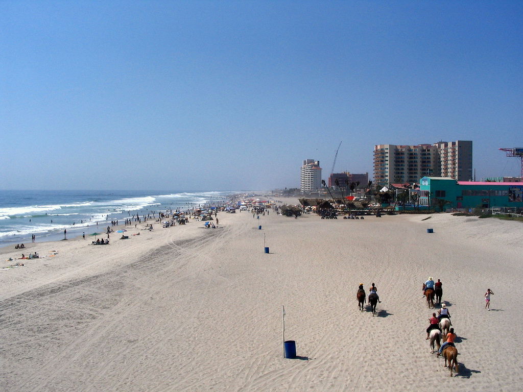 Rosarito Beach in Baja California.