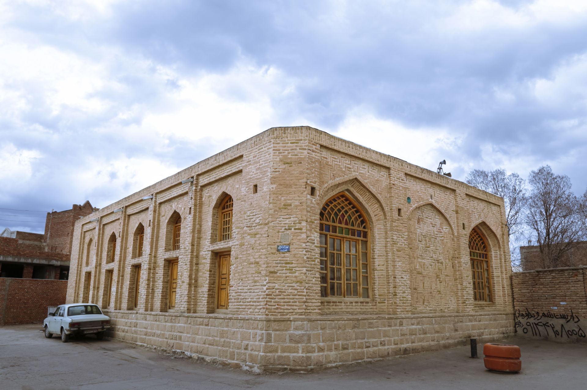 This is a photo of a monument in Iran identified by the ID