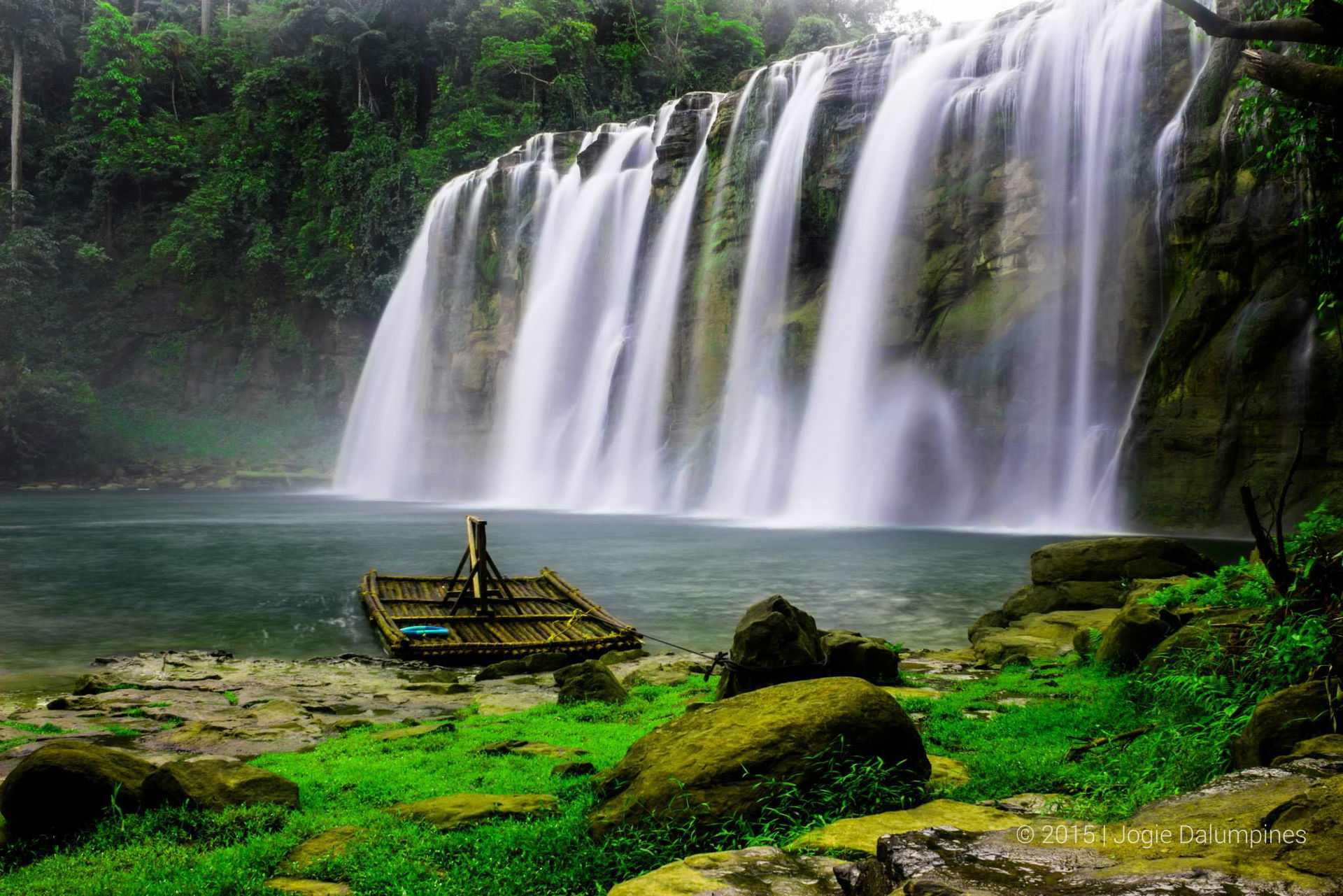 Tinuy-an falls Located at Bislig City, Philippines