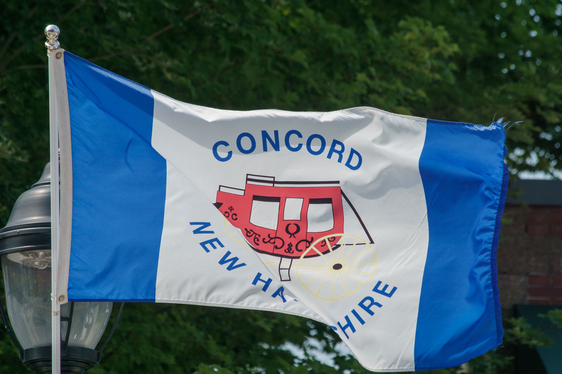 Flag of Concord, New Hampshire