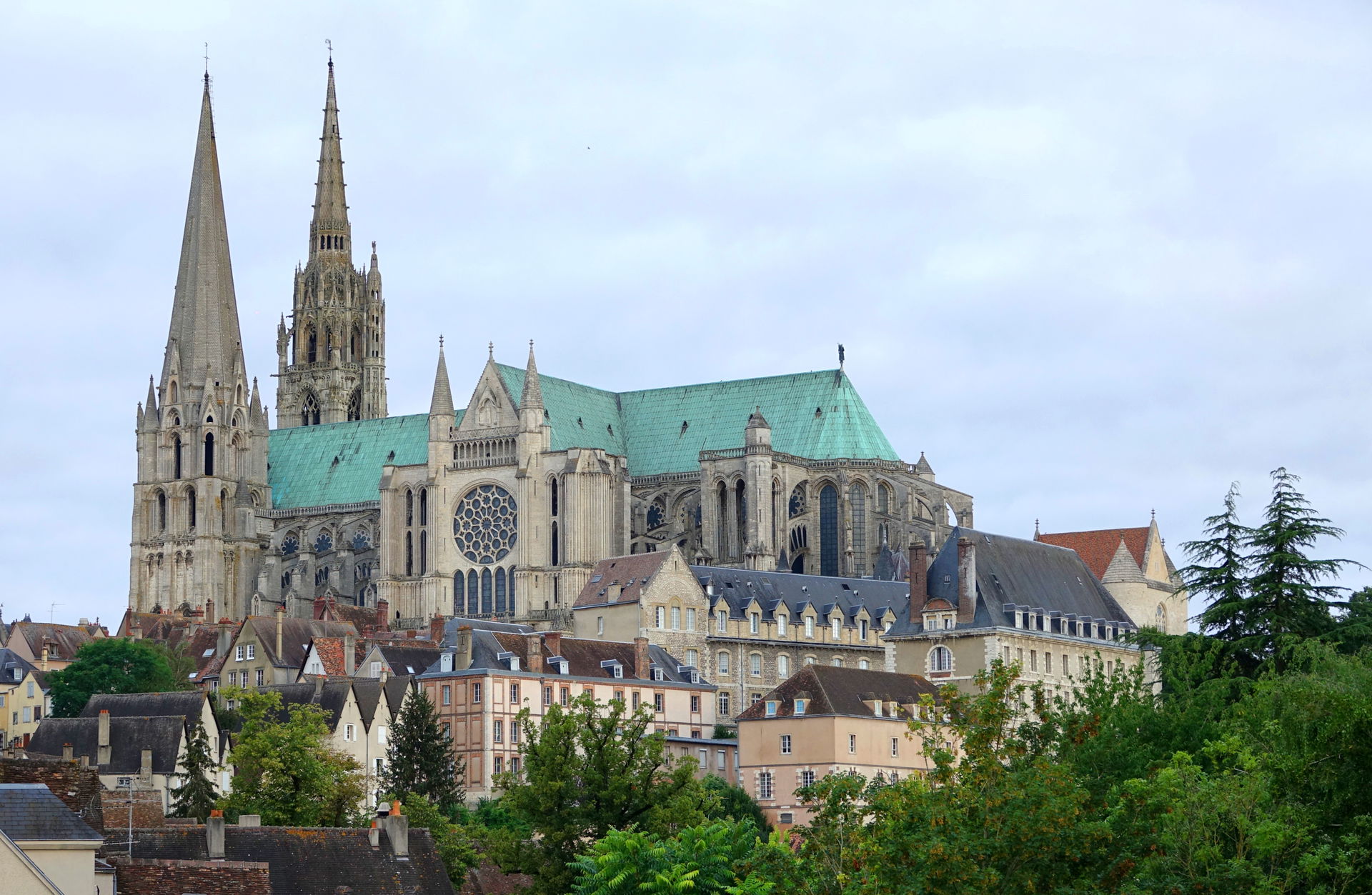 Chartres Cathedral (Eure-et-Loir, France).