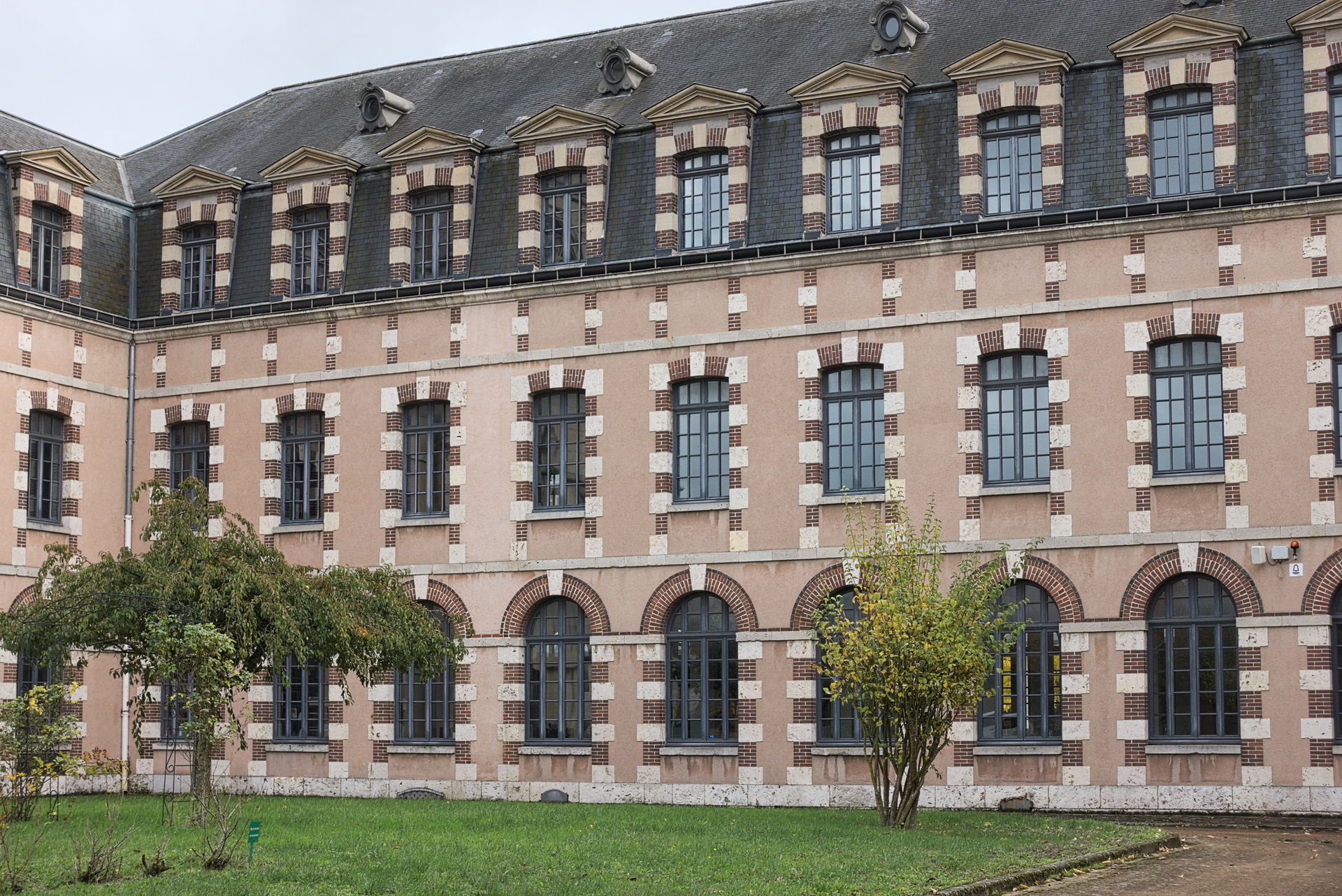 A building at the Fulbert High School in Chartres, France