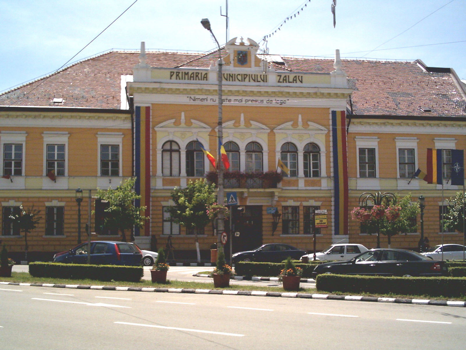 Zalău City Hall. The historical building was built în 1889 and …