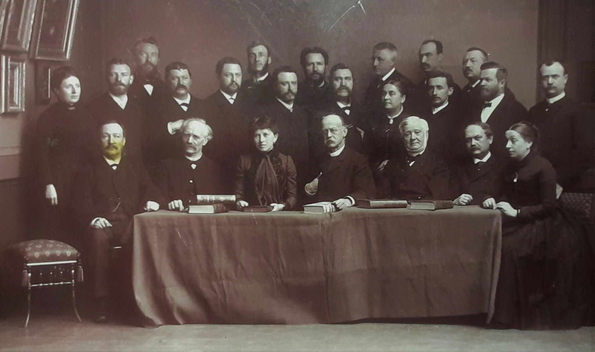 Membres du conseil général de Douai en 1886.