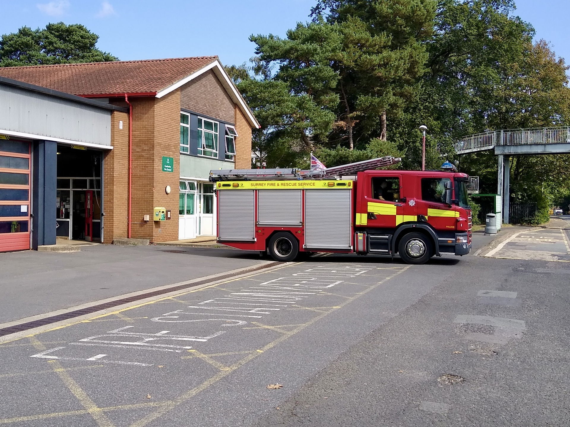 Camberley Fire Station, London Road, Camberley, Surrey
