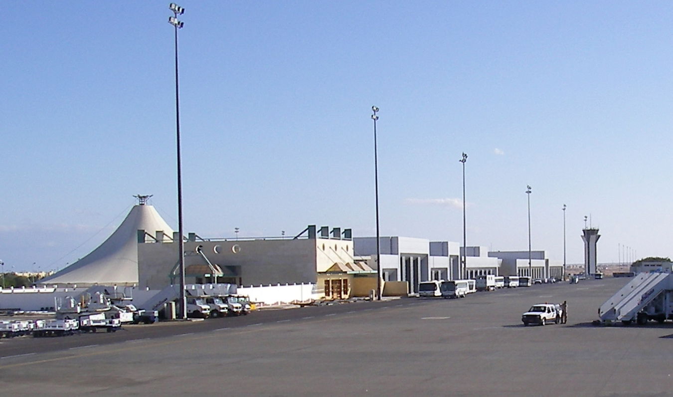 Hurghada International Airport, Photo from P.R. Binter, End Dec…