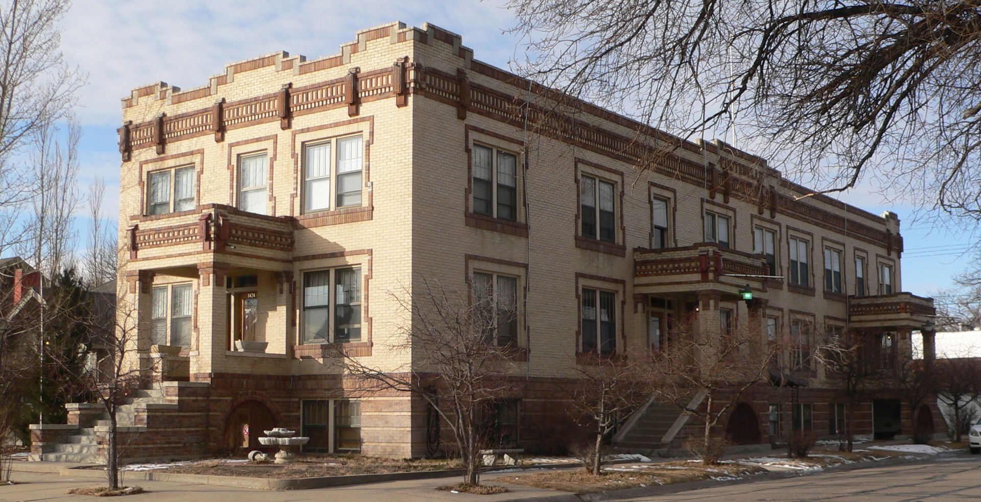Fontenelle Apartments, located at 1424 4th Avenue in Scottsbluf…
