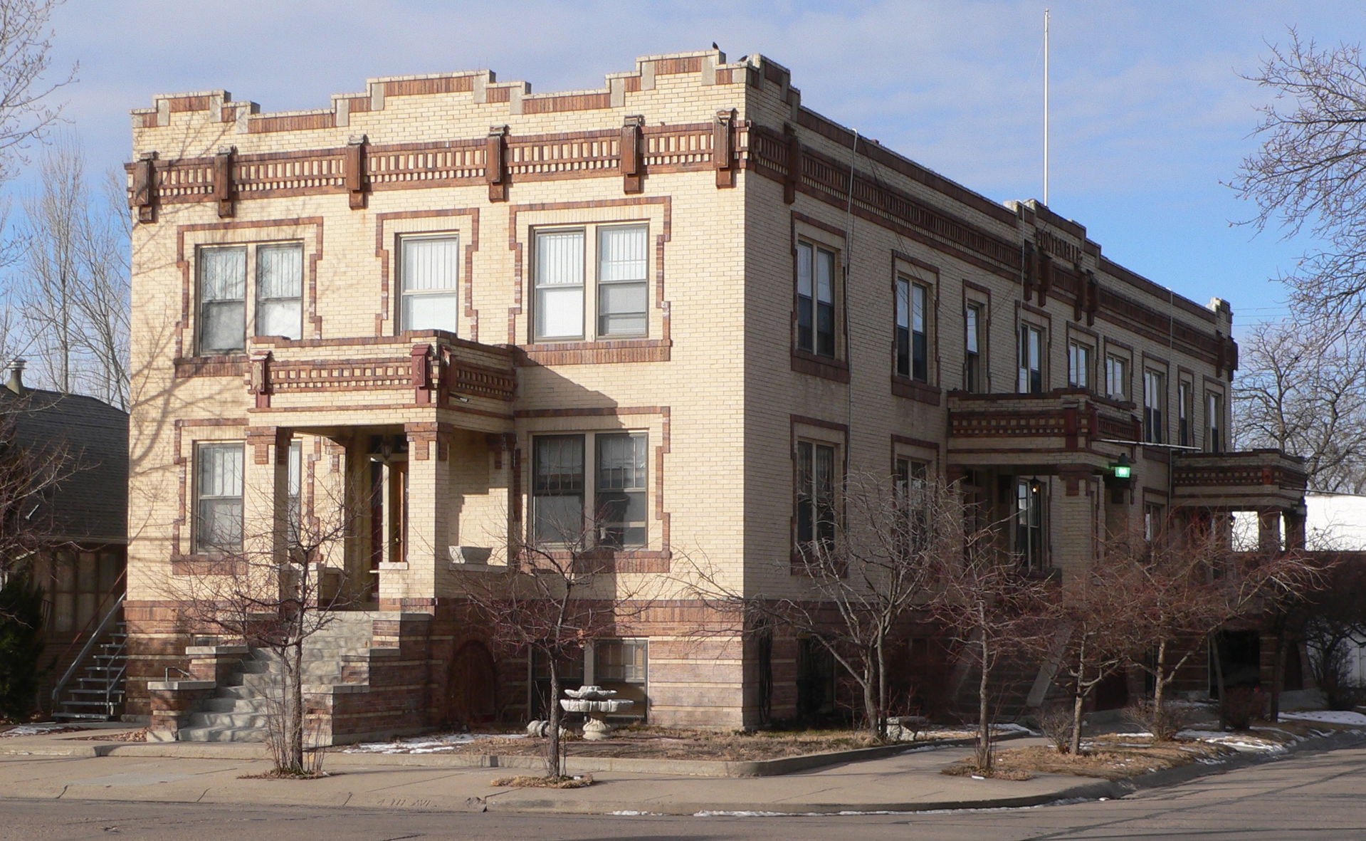 Fontenelle Apartments, located at 1424 4th Avenue in Scottsbluf…