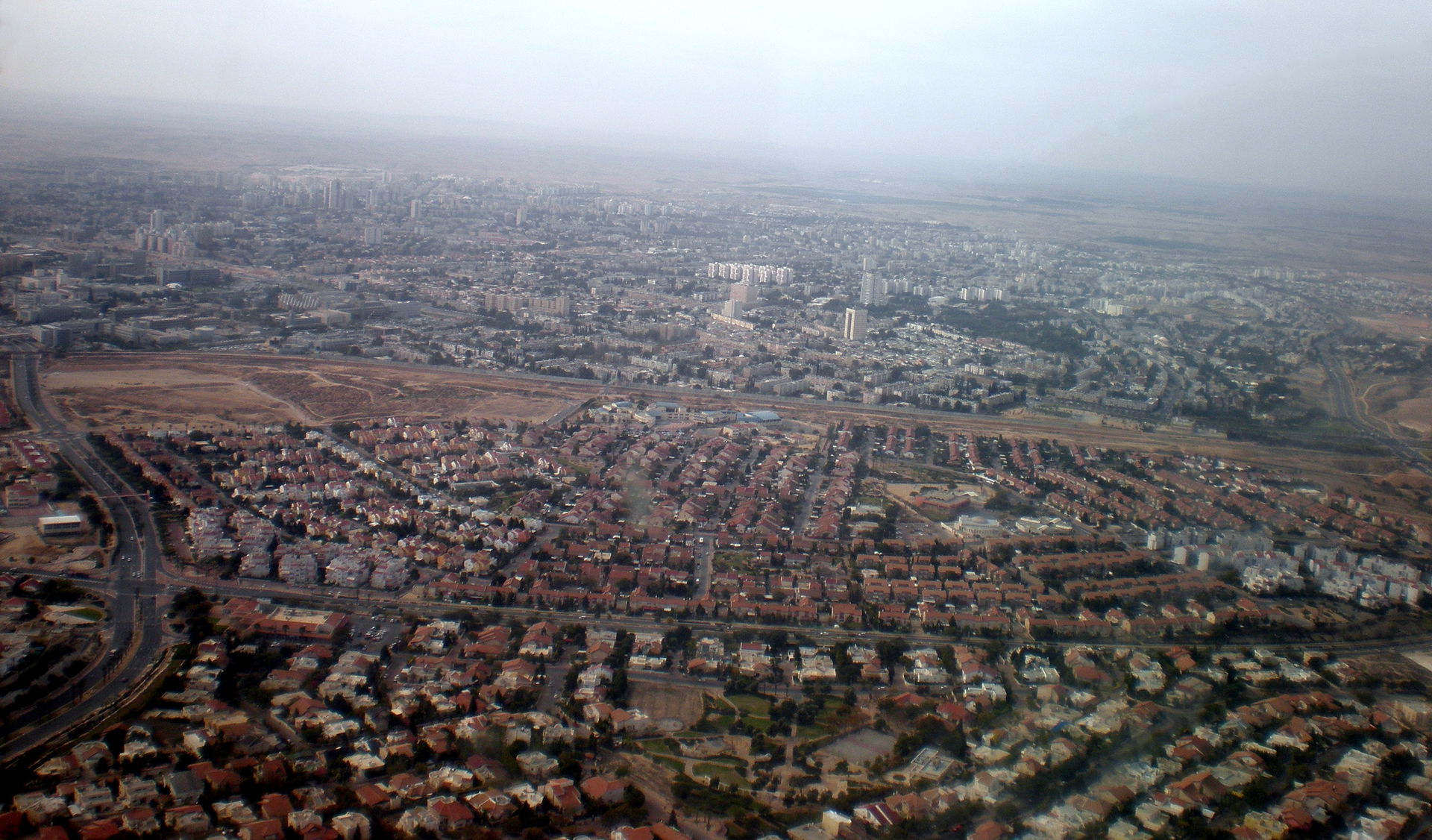 Aerial photo of Beersheba