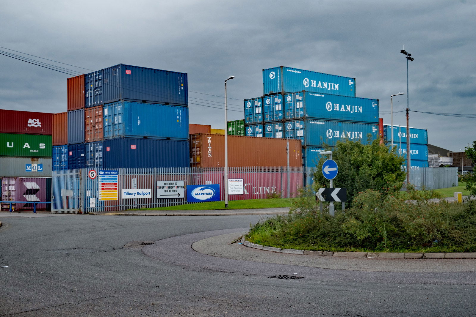 Containers, Tilbury Railport