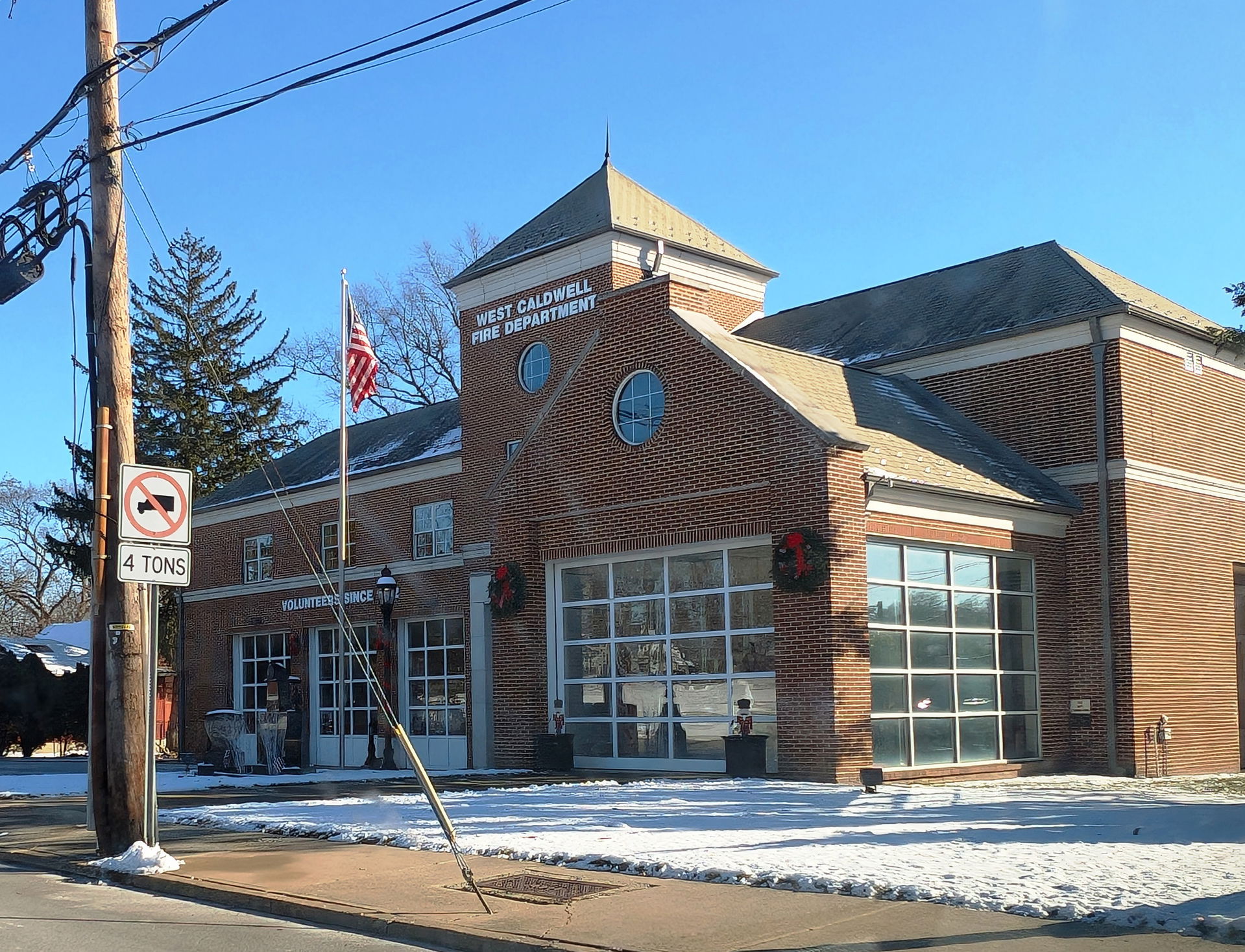 Photo of the West Caldwell, New Jersey fire department. Photo t…