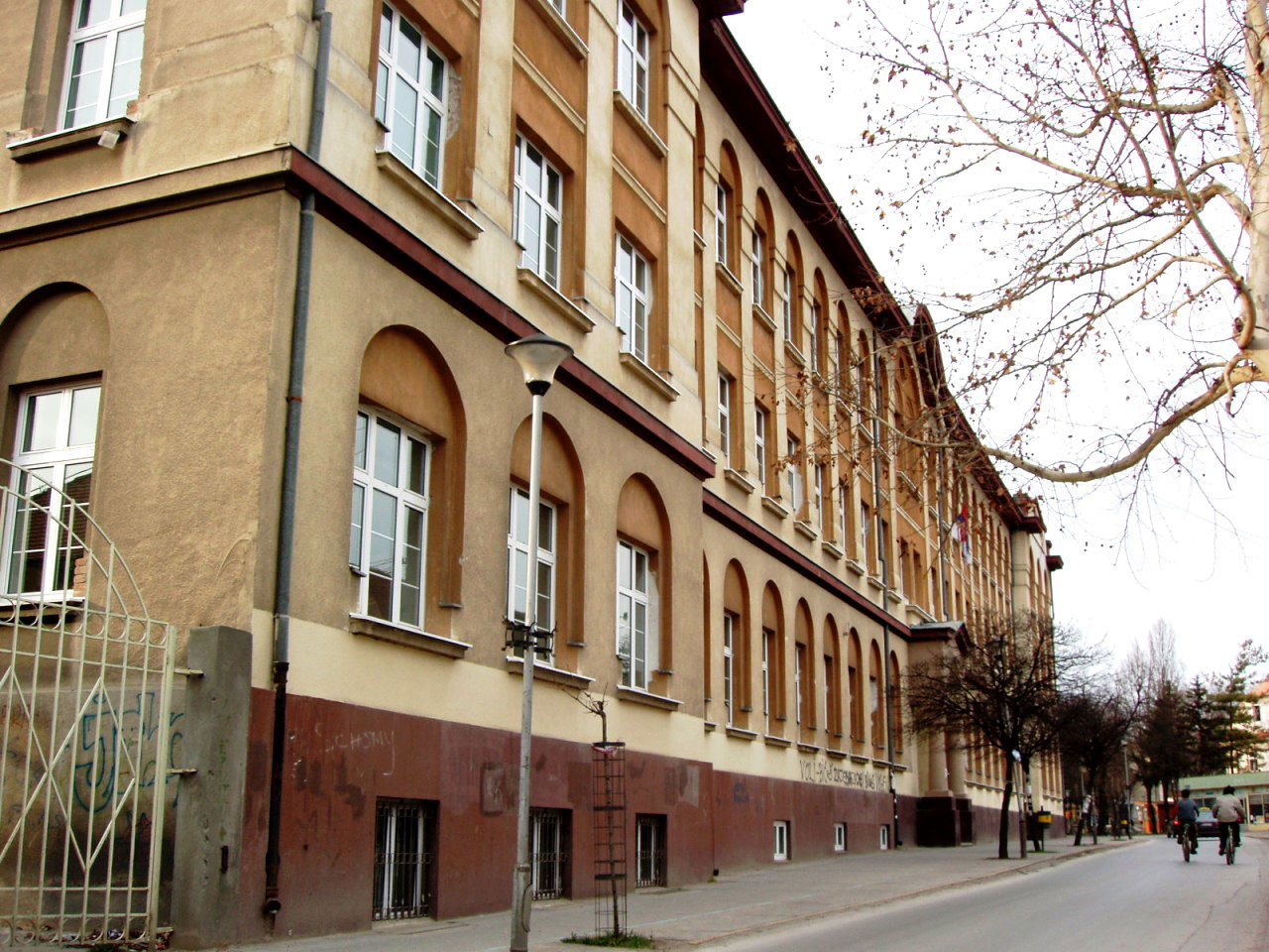 Town Grammar school at en:Sremska Mitrovica, Serbia, Vojvodina/…