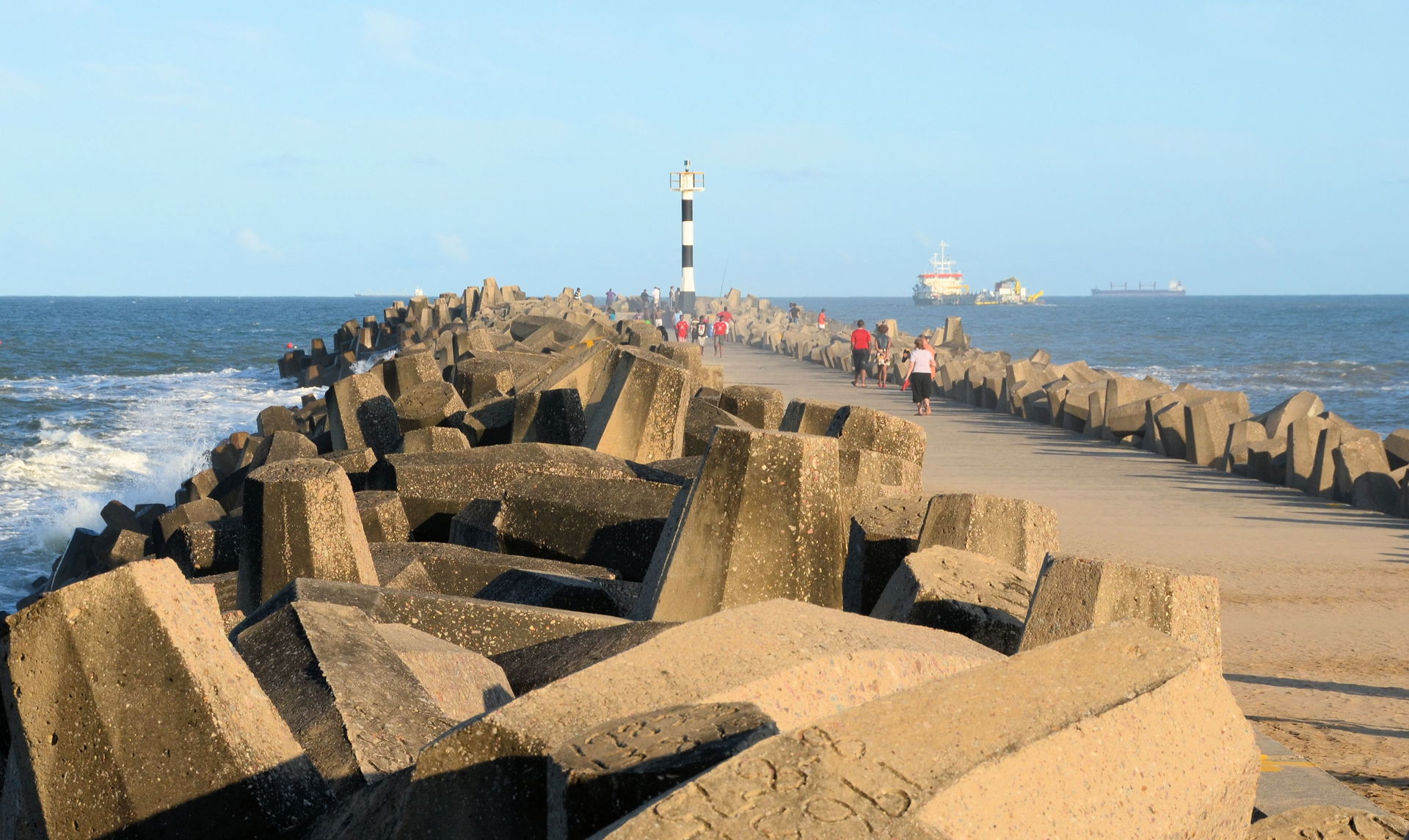 Northern Breakwater, Richards Bay, South Africa