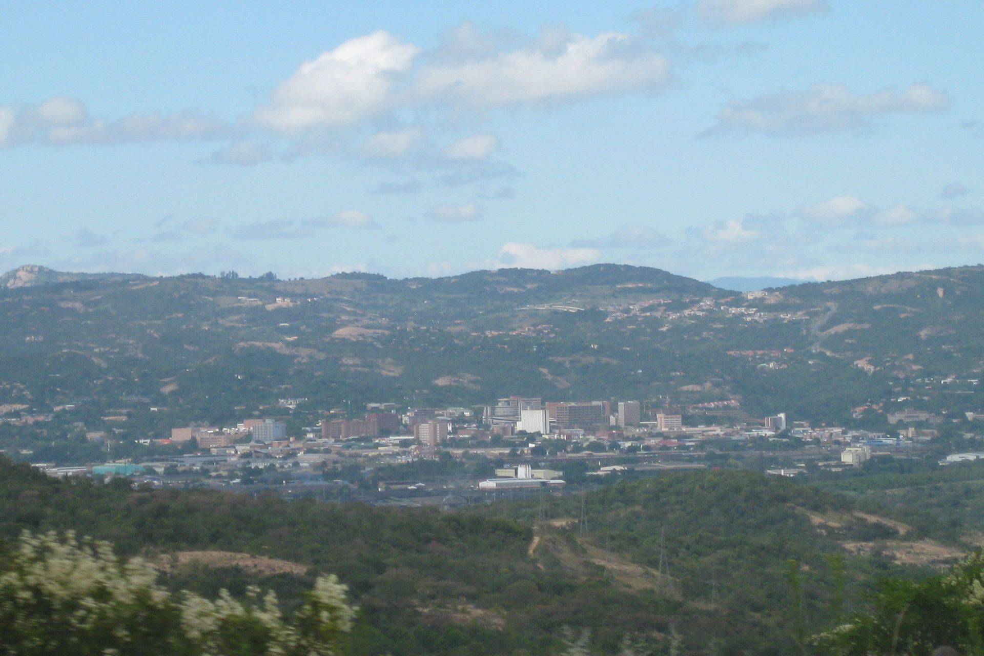 A view of Nelspruit, South Africa