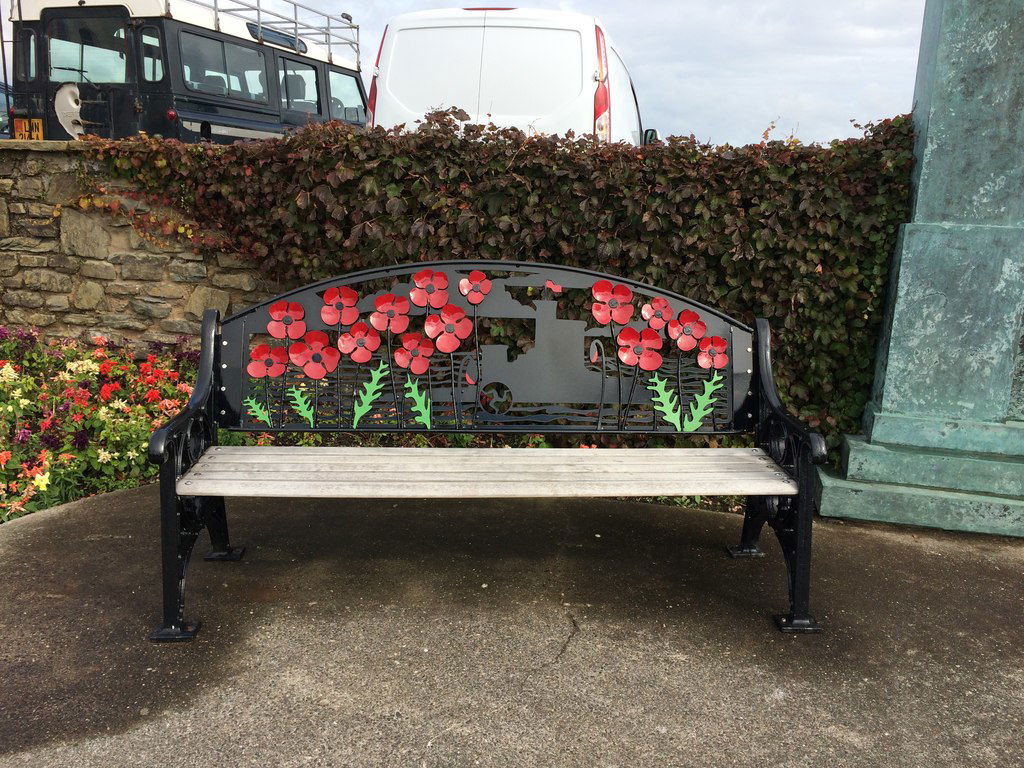 Remembrance seat, Douglas Isle of Man