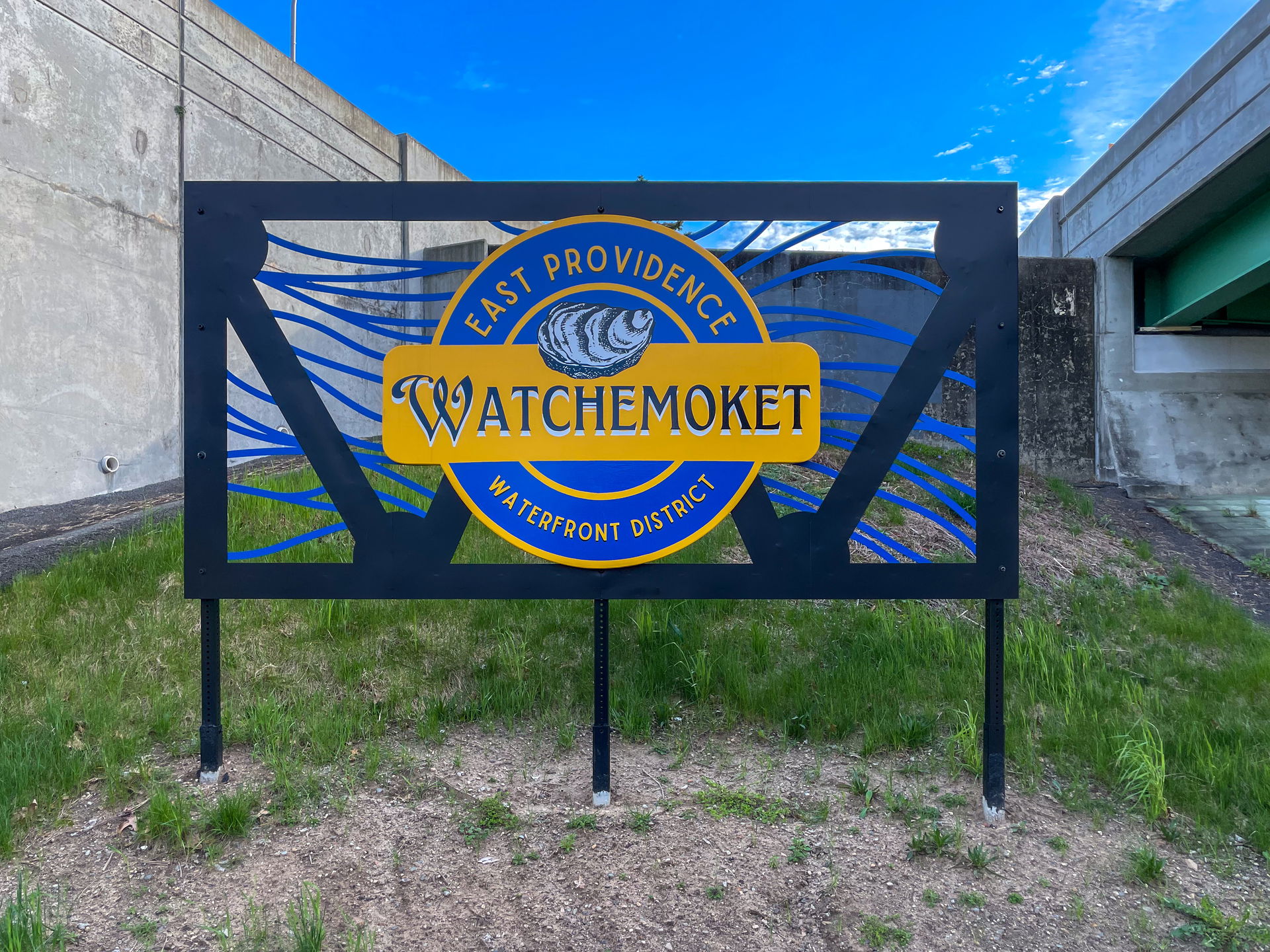 Watchemoket sign, East Providence RI
