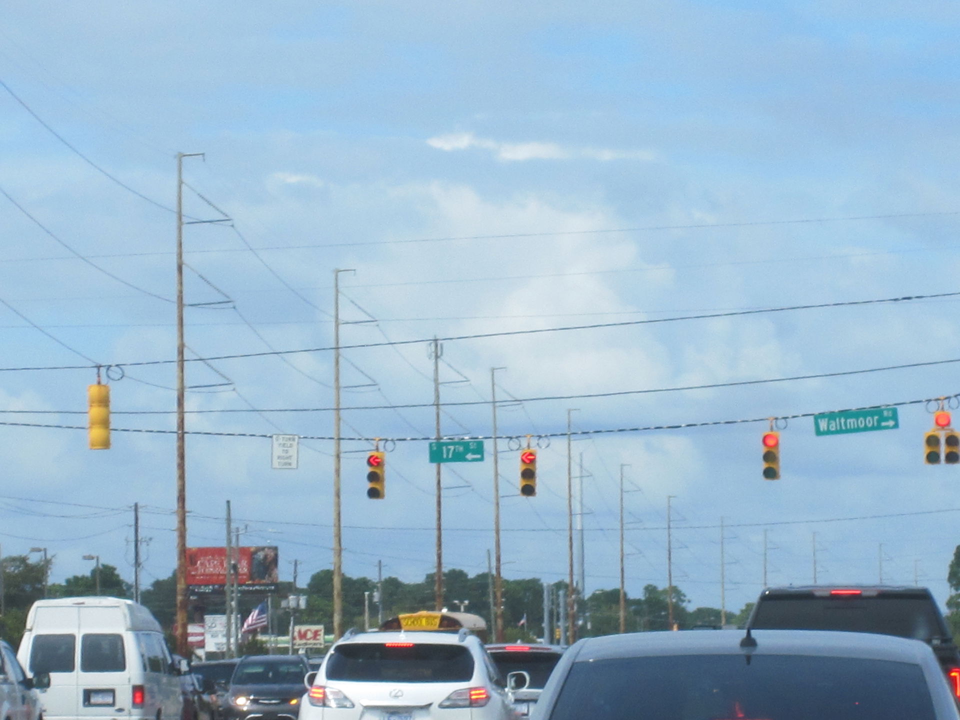 South College Road in Wilmington, North Carolina.