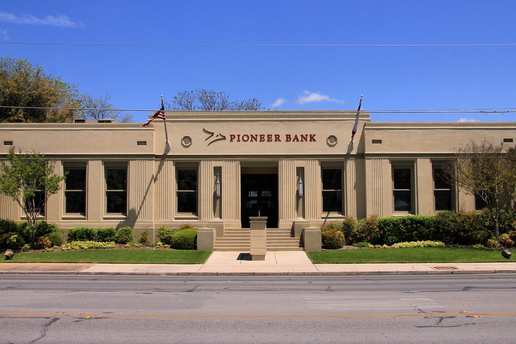 The former city hall in Kerrville, Texas, United States. Built …