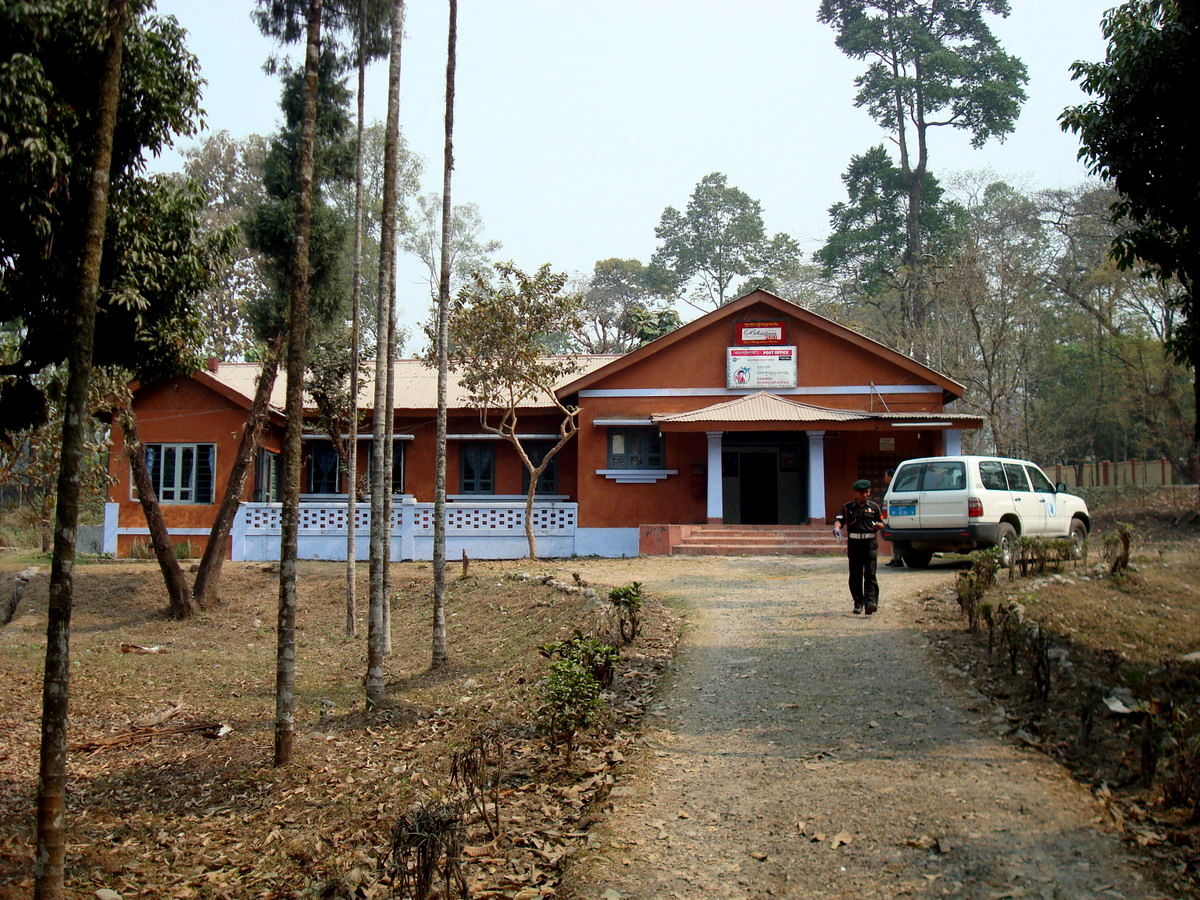 Post office in Samtse, Bhutan