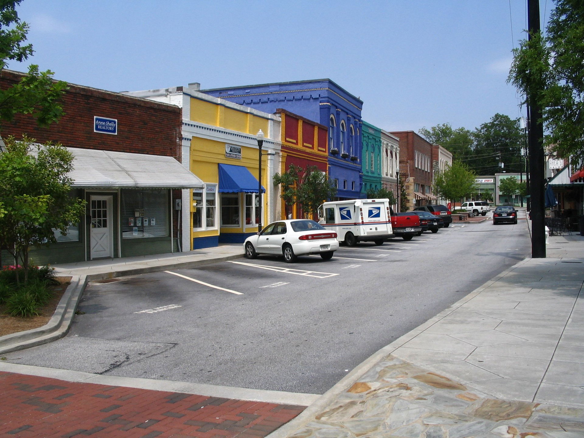 Photo of Olde Town Conyers in Rockdale County, Georgia. Photo t…