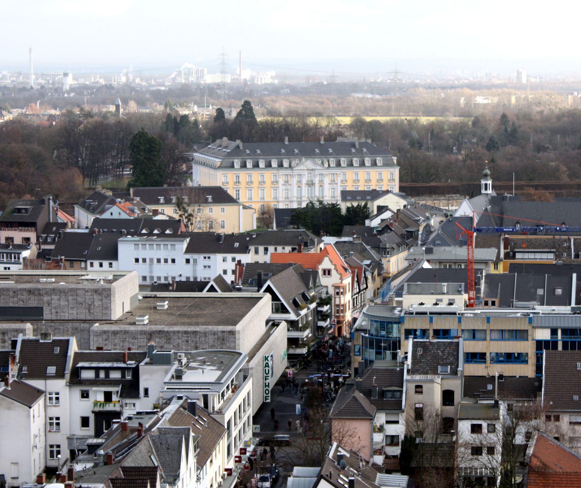 Brühl, Zentrum mit Schloss