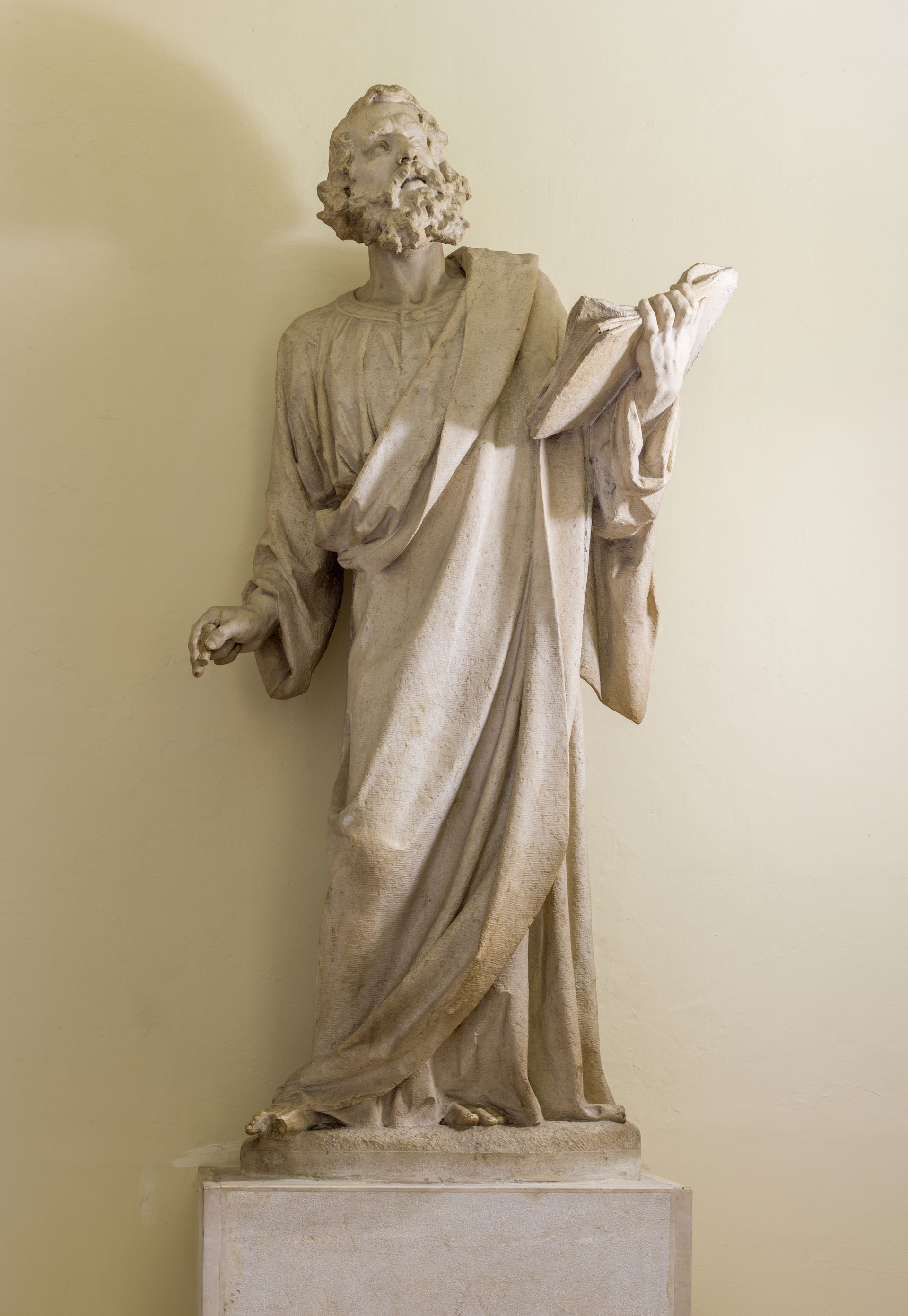 Statue of Evangelist by unknown in the Santa Maria della Pace c…