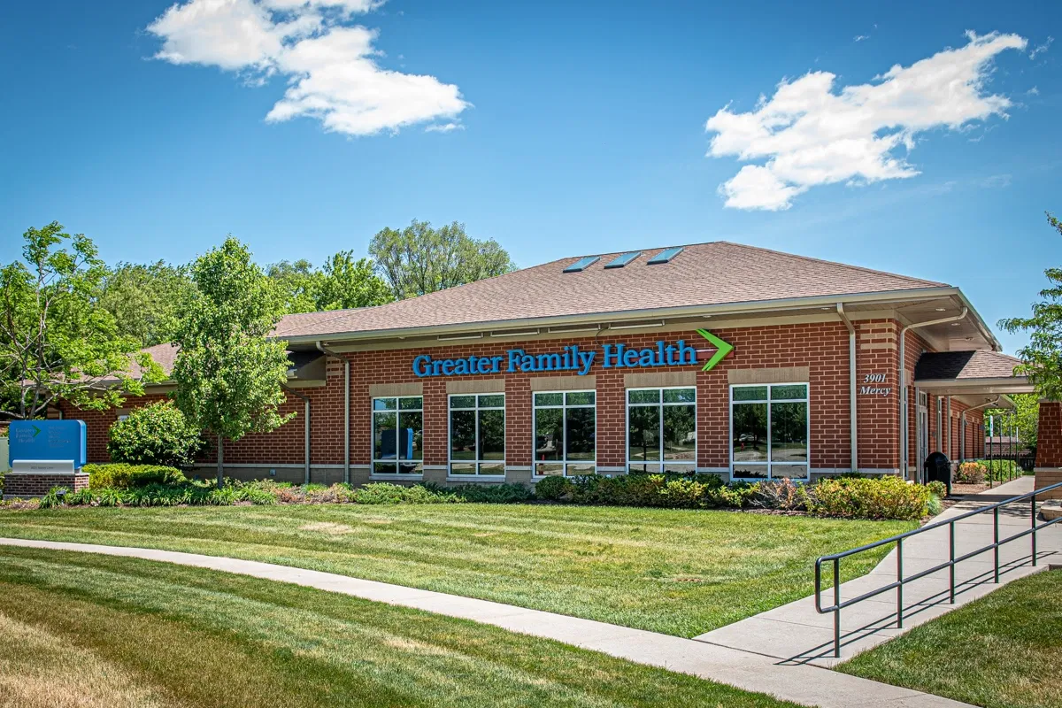 The exterior of the Greater Family Health located in McHenry, I…