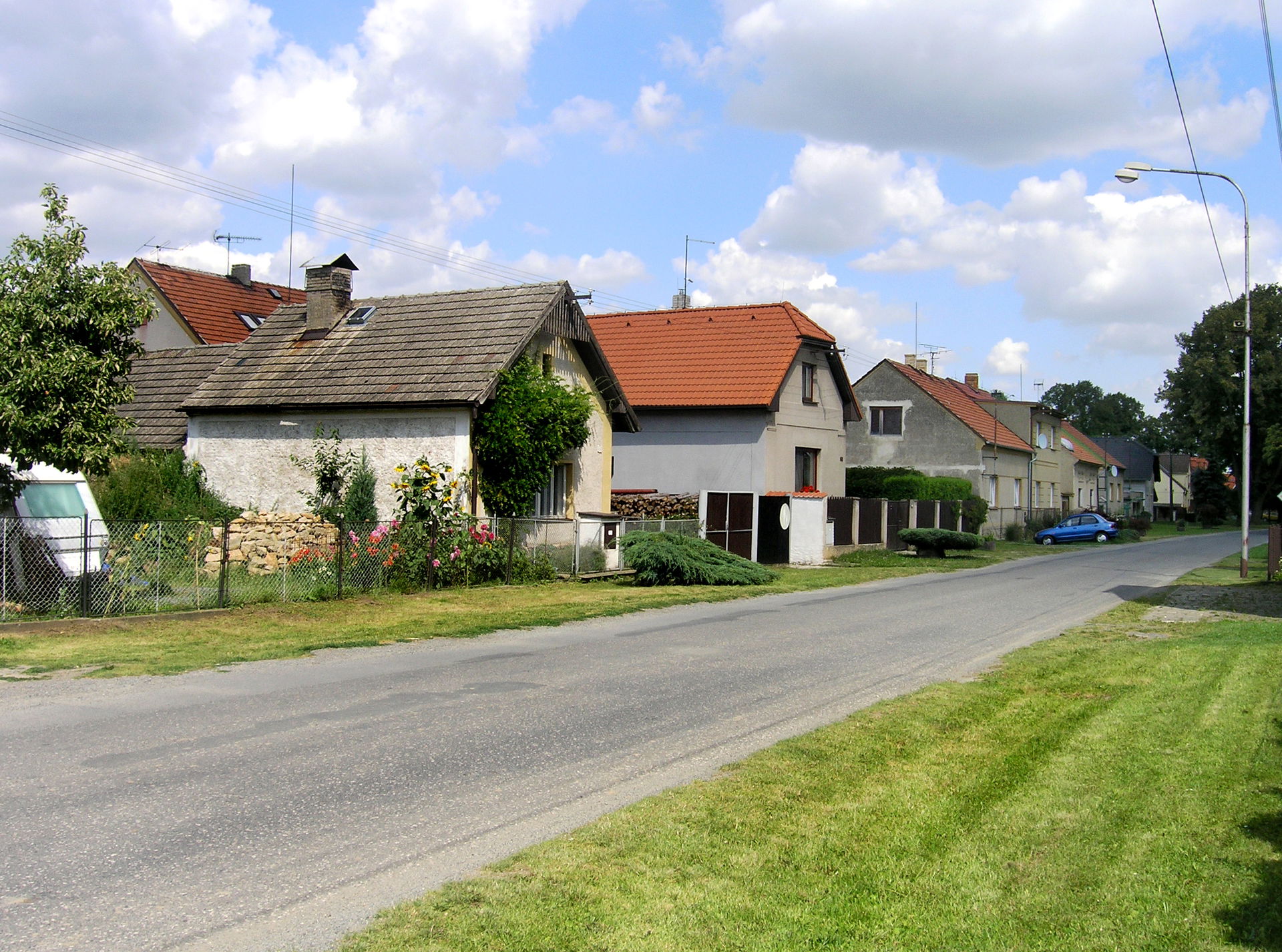 Žilinská street in Žilina by Kladno, Czech Republic