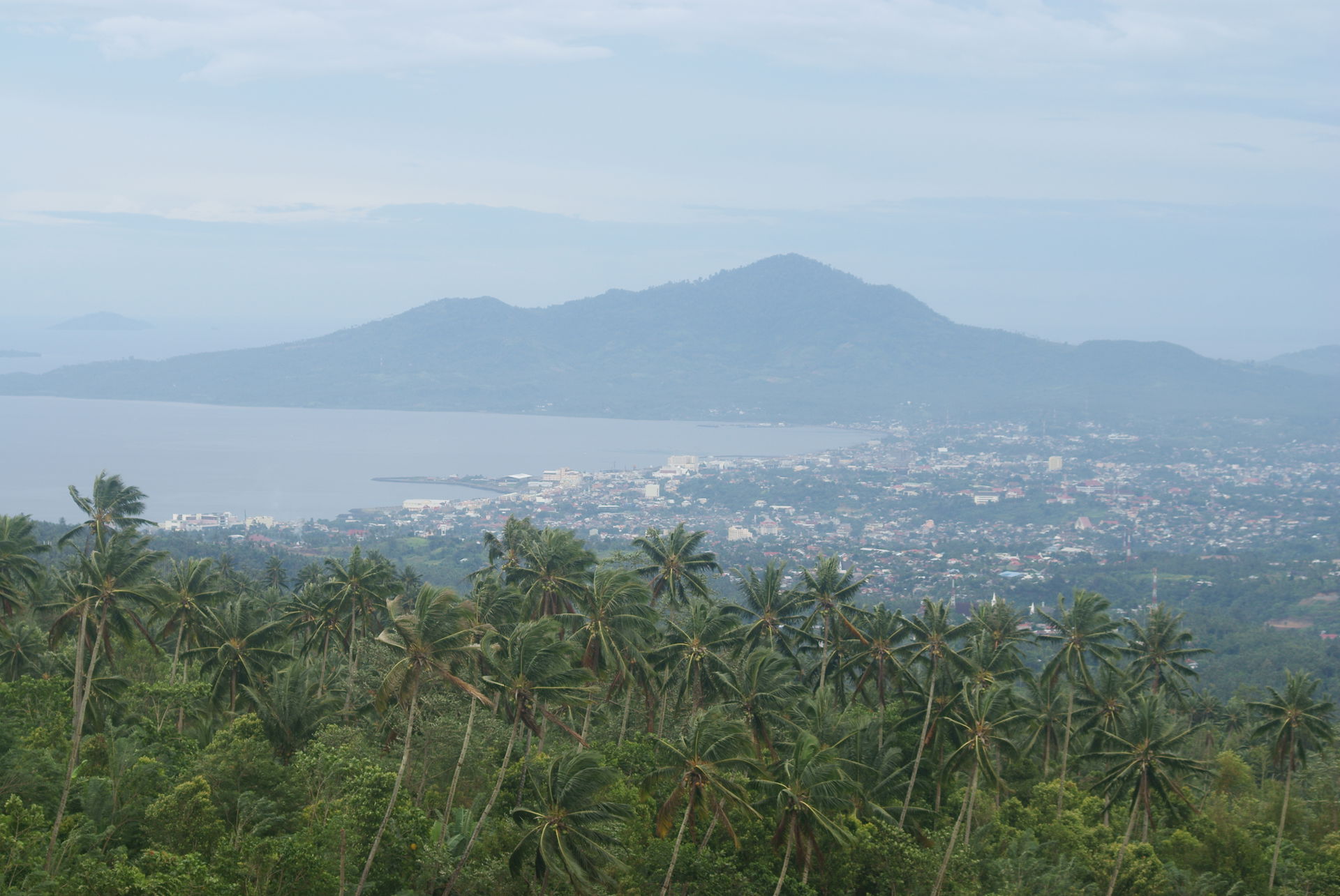 Manado Bay and Manado City, North Sulawesi