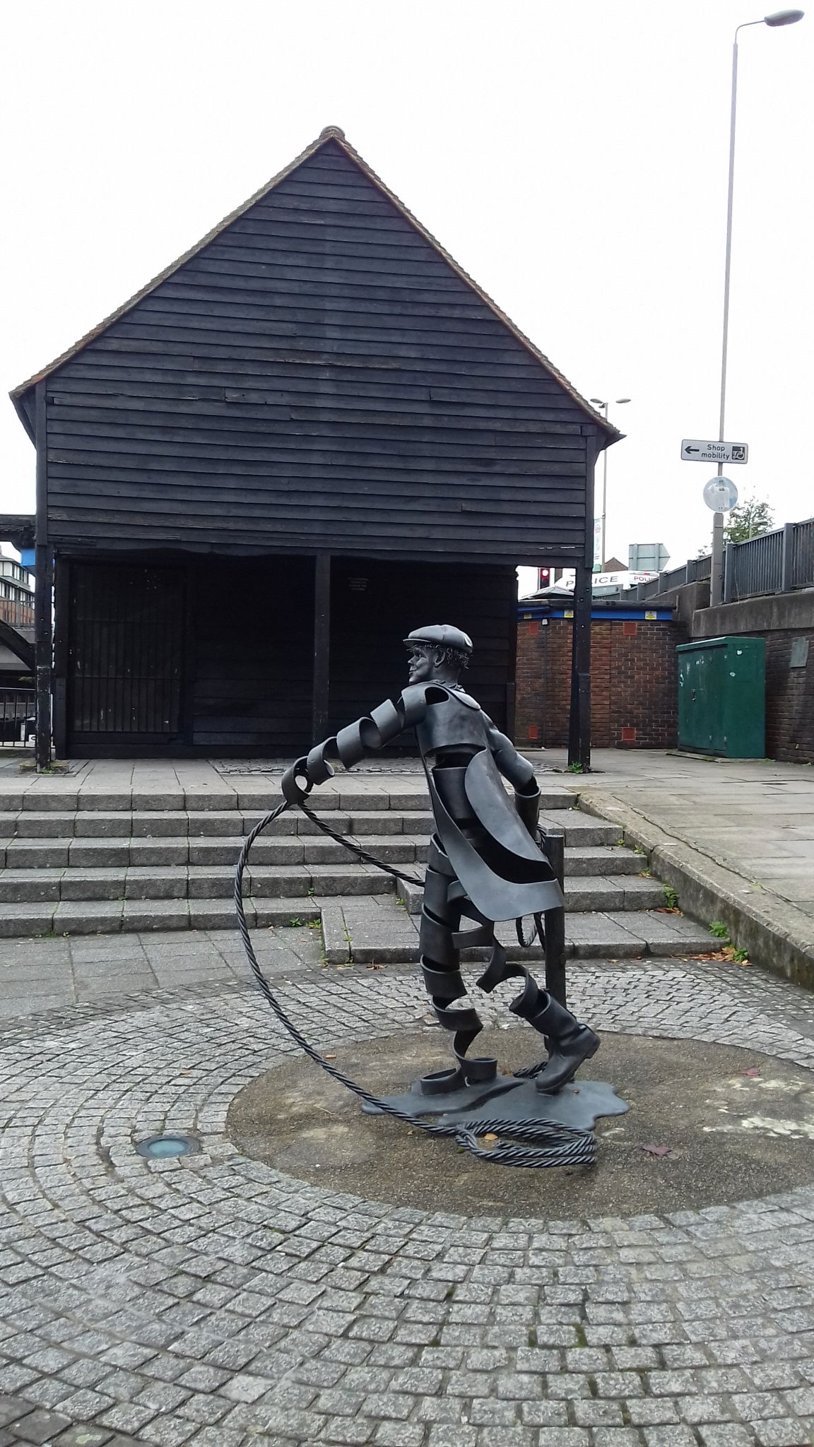 Il barcaiolo di Utopia Forge in in Guildford, Surrey, Inghilter…