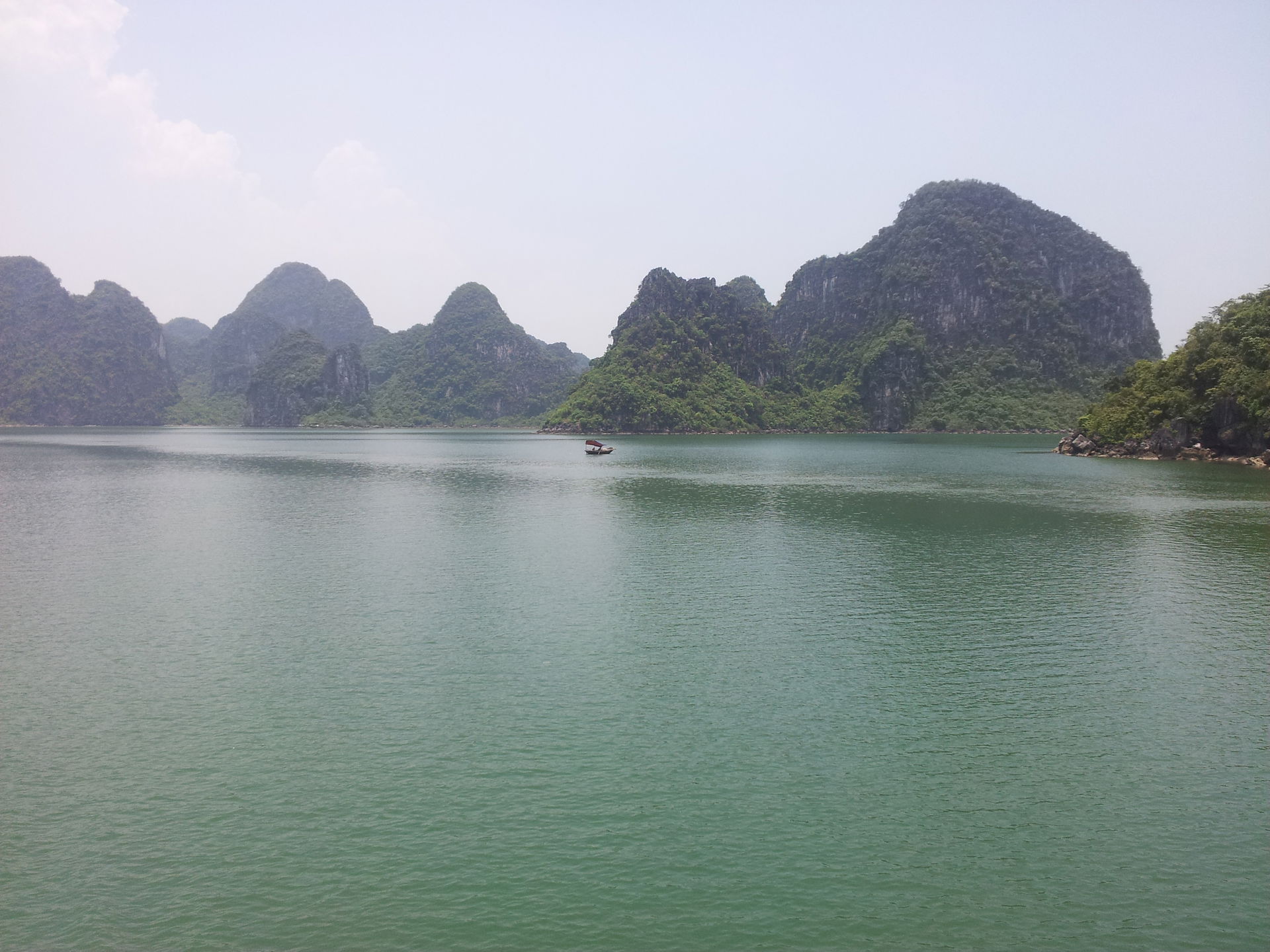 Ferry from Haiphong to Cat Ba Island
