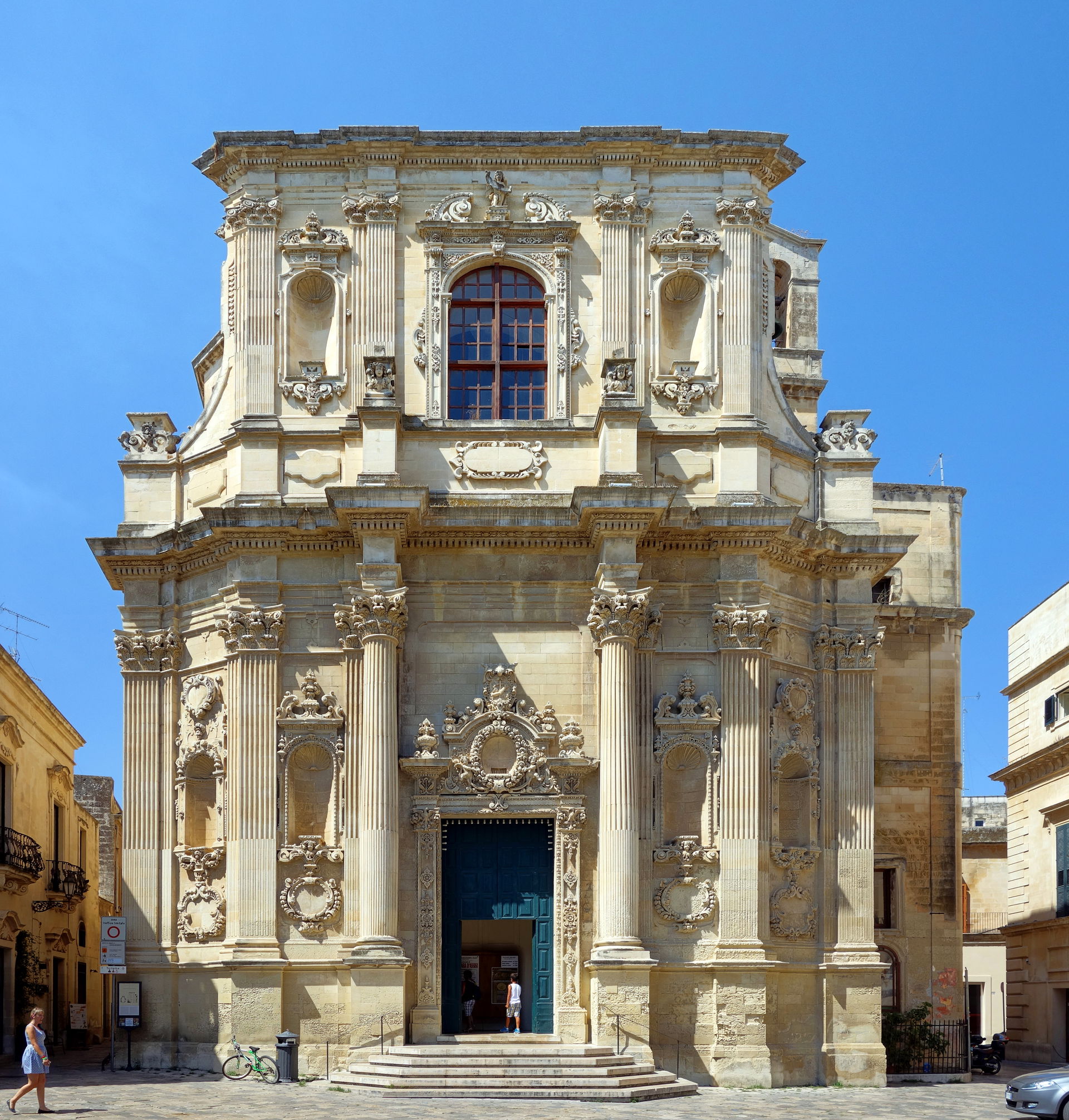 Santa Chiara Church in Lecce, Italy.