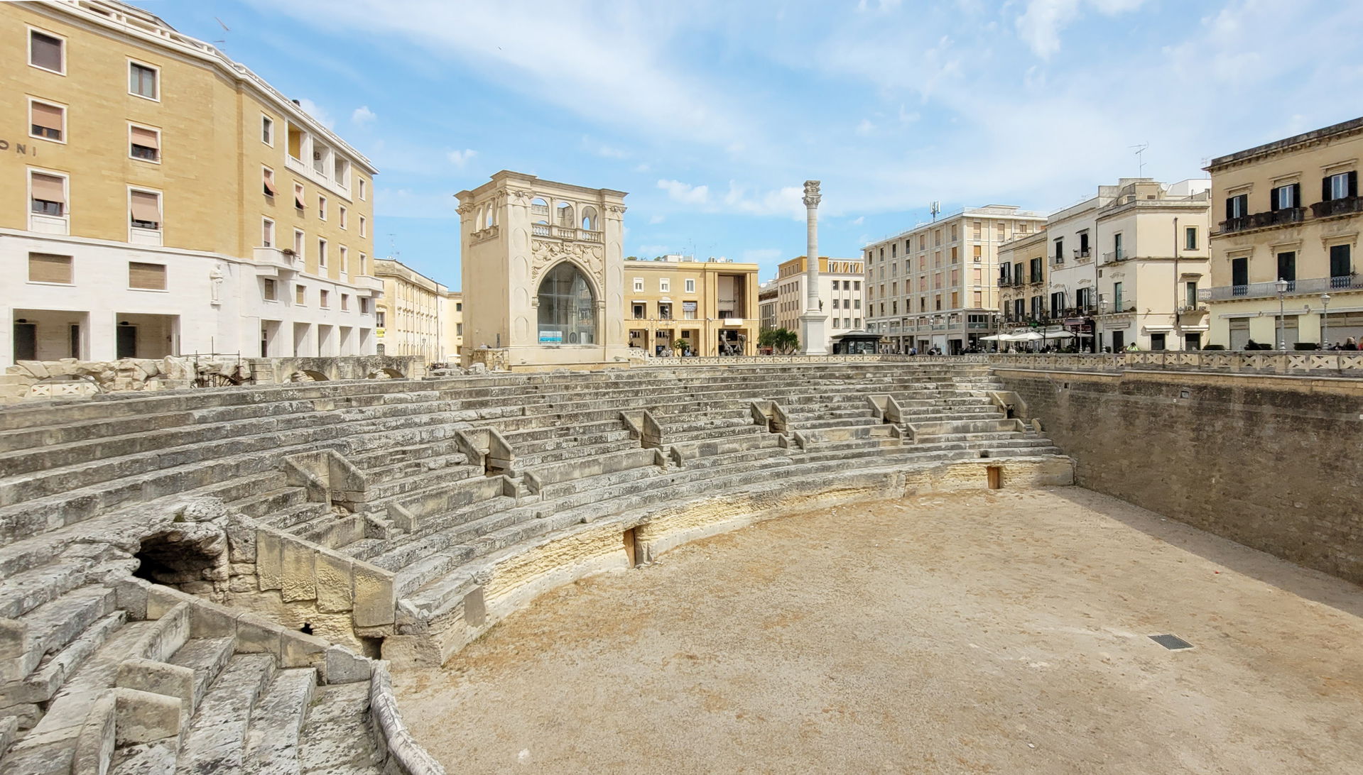 Amphitheatre of Lecce, Italy