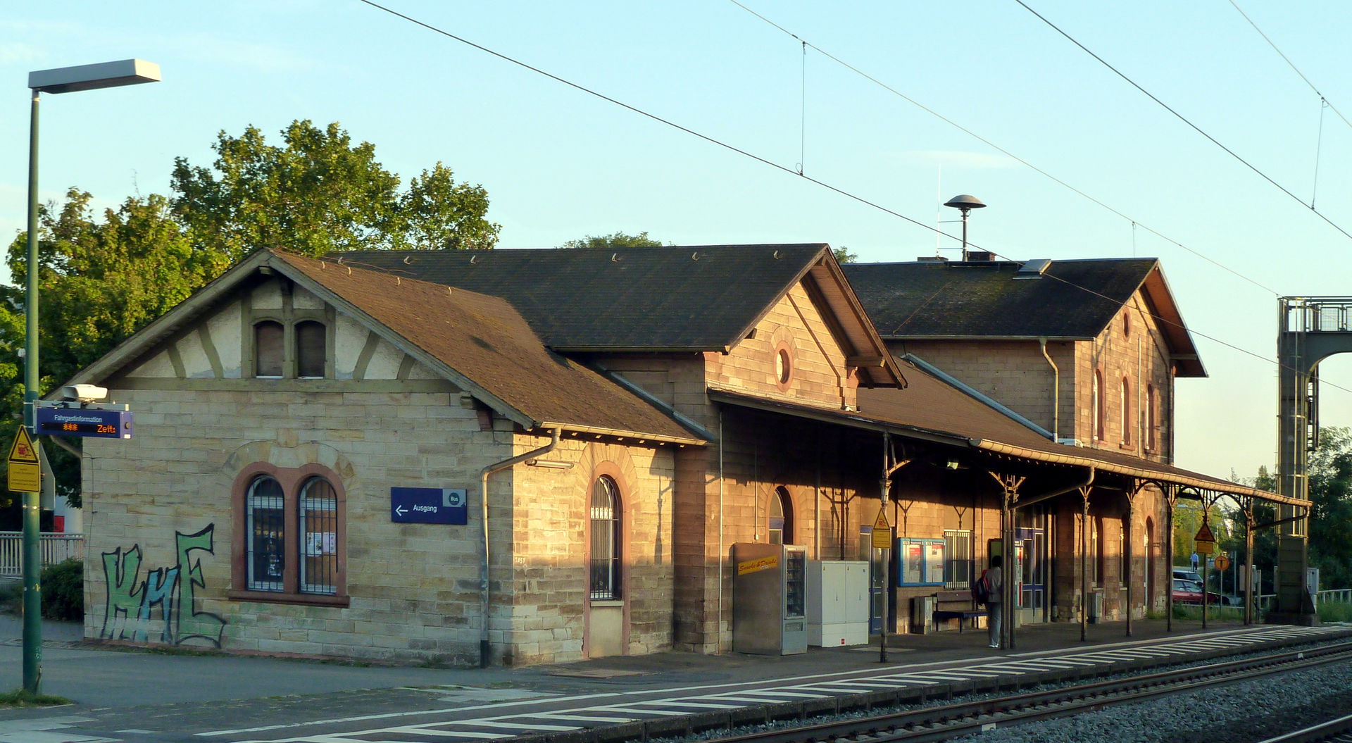 Bickenbach an der Bergstraße, Bahnhof