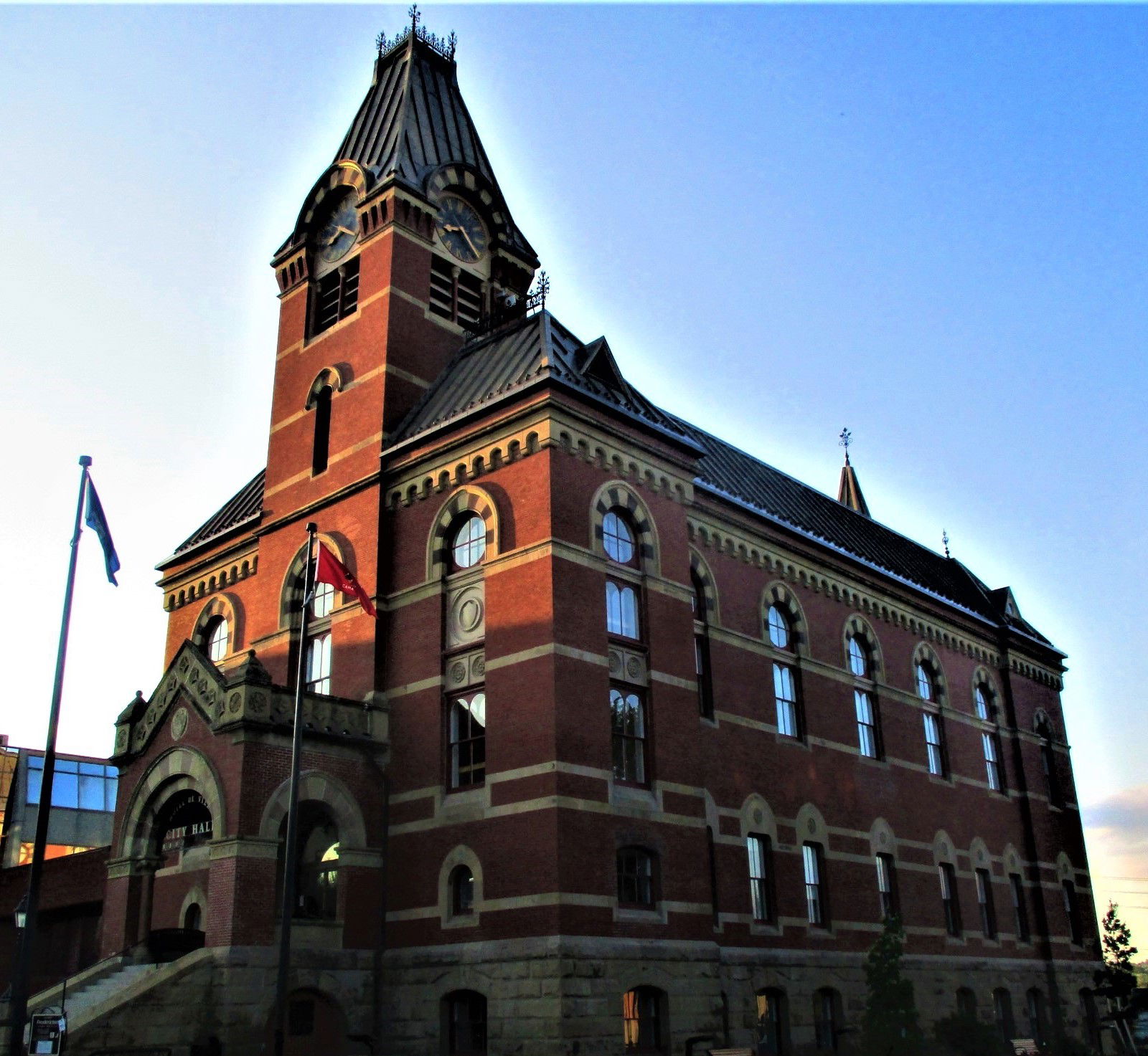 Fredericton City Hall- National Historic Site of Canada- Freder…