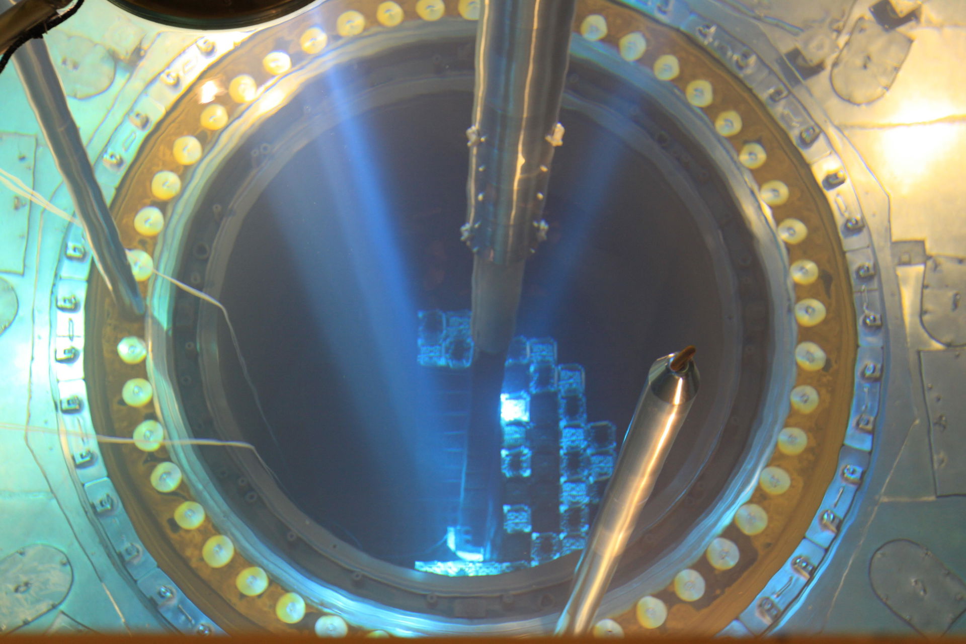 Reactor Core of Krsko NPP during fuel outage