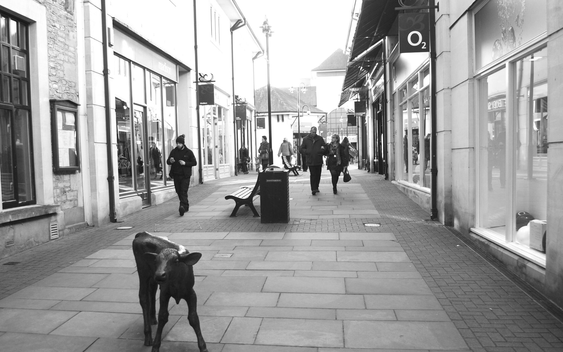 Shopping Precinct, Chippenham, Wiltshire 2014