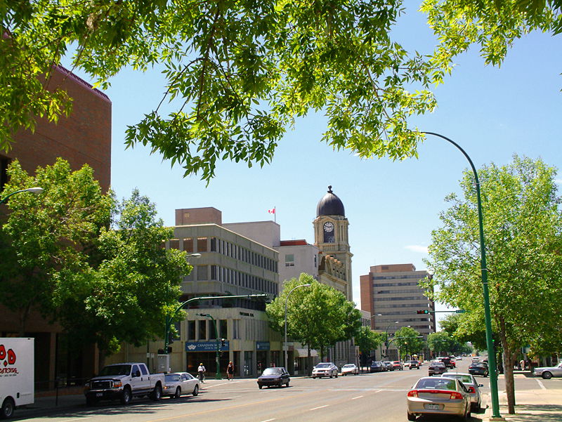 Taken on 4 Avenue South between 8 Street and Stafford Boulevard…