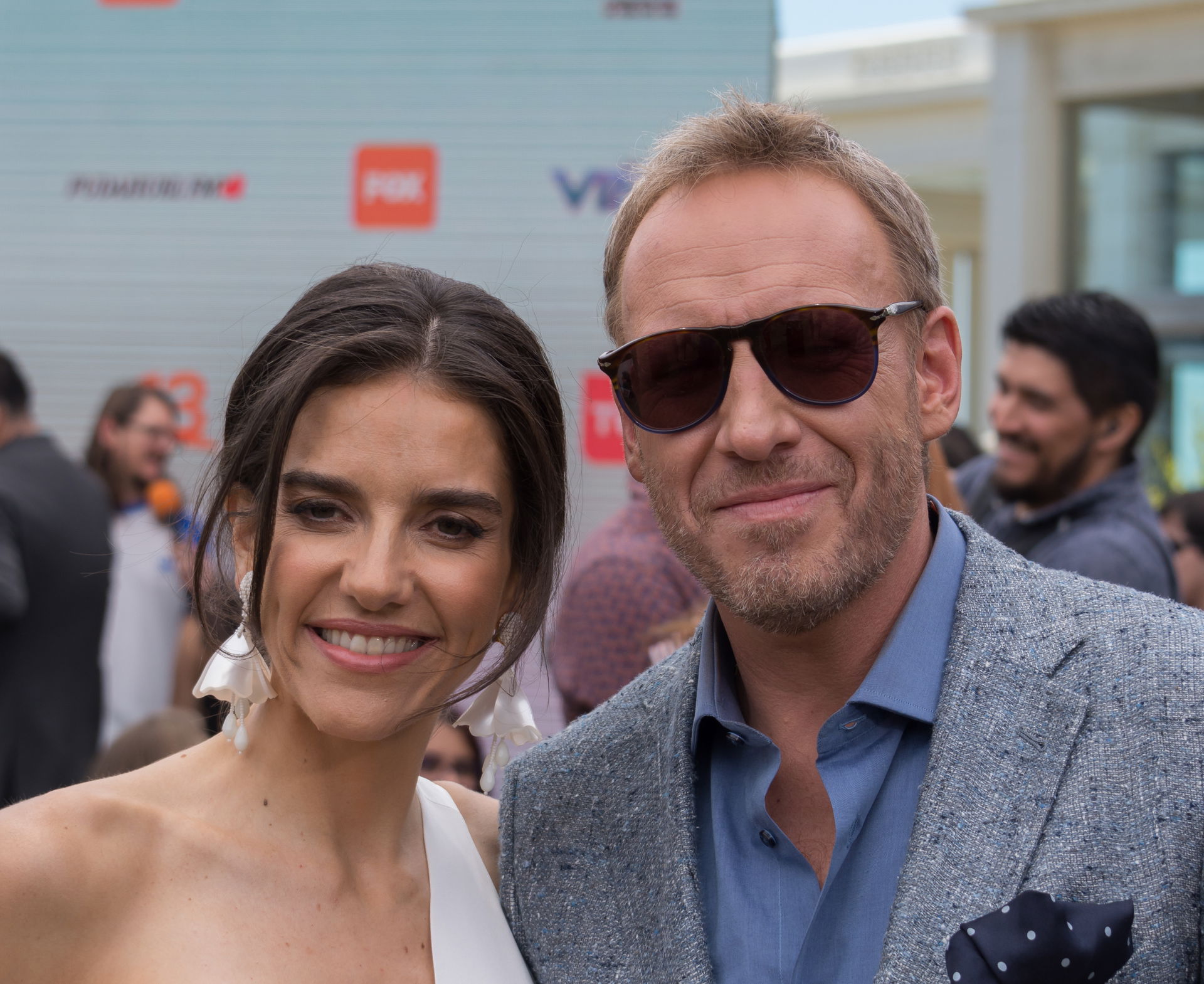 María Luisa Godoy y Martín Cárcamo, Lanzamiento del Festival de…