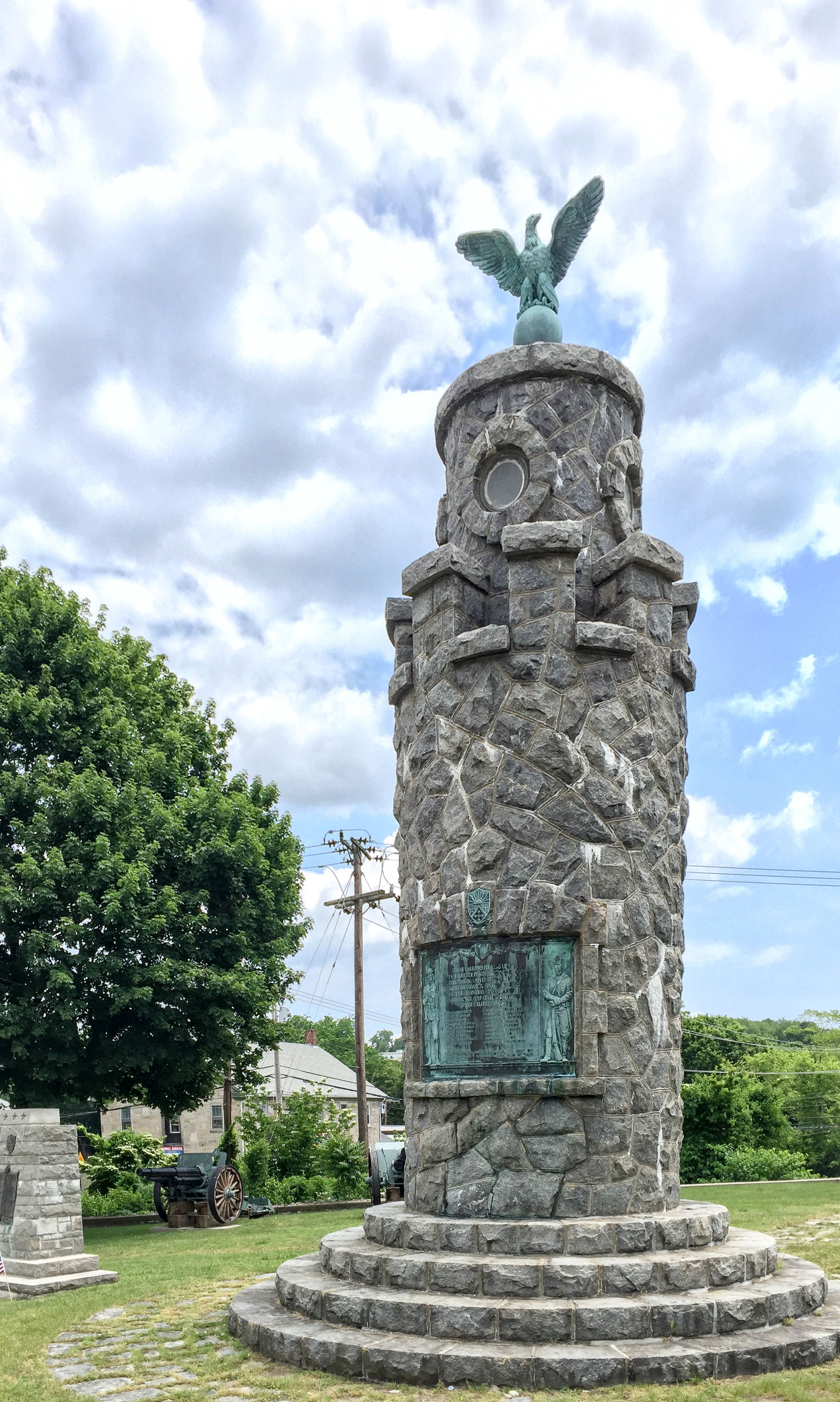 World War Memorial, in War Memorial Park, West Warwick, Rhode I…