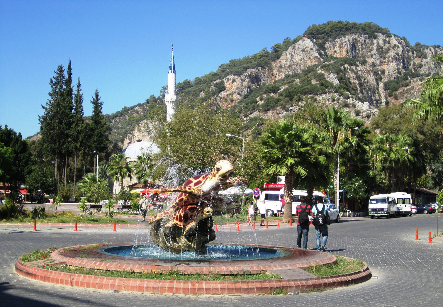 Turtle Monument in Dalyan