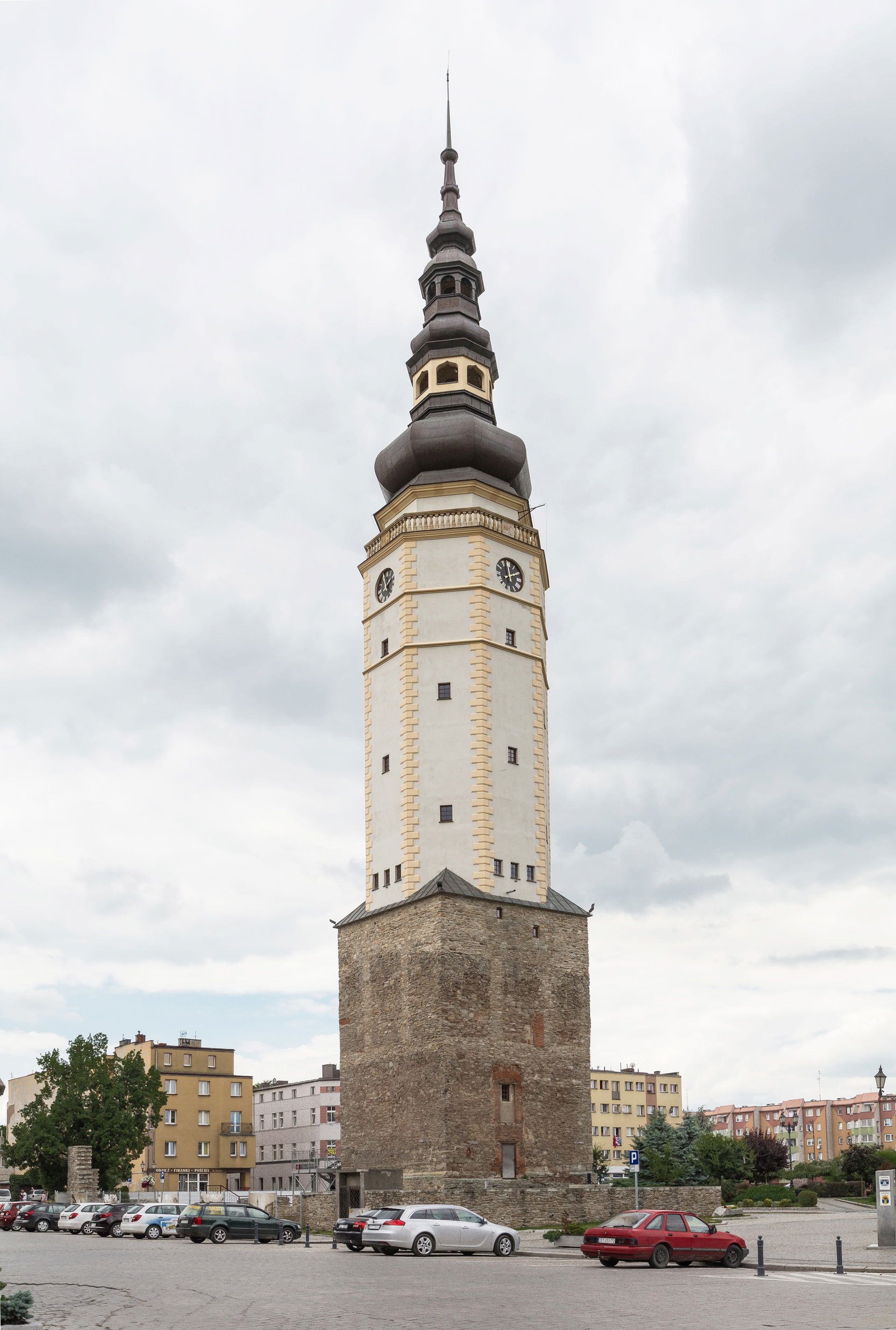 Town Hall Tower in Strzelin
