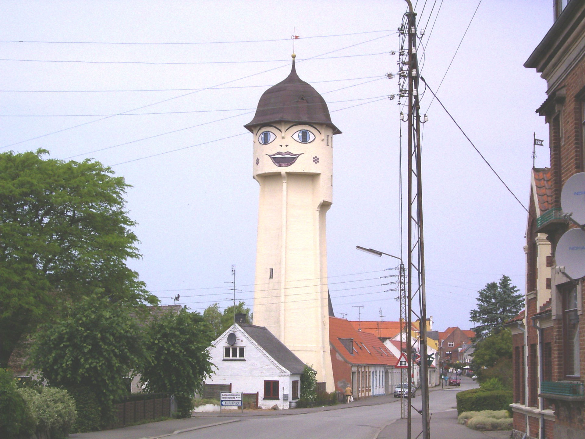 Water tower of Sakskøbing, Community of Sakskøbing, Lolland, De…