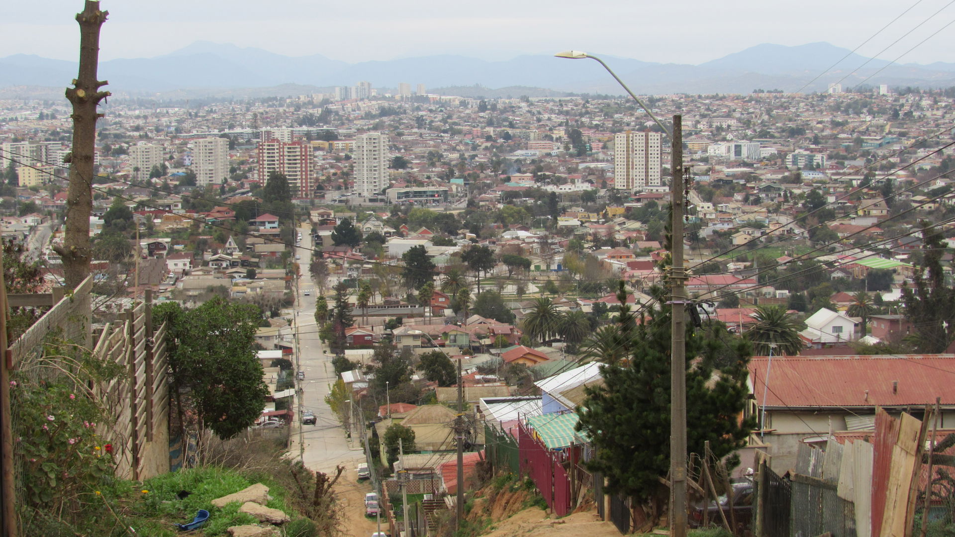 Vista del barrio El Retiro