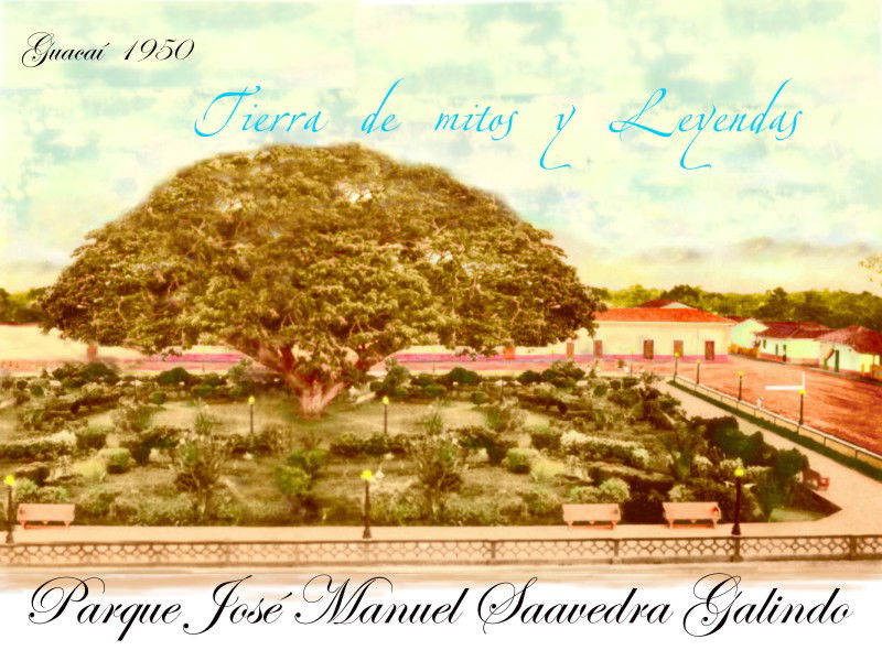 Parque Saavedra Galindo 1950.