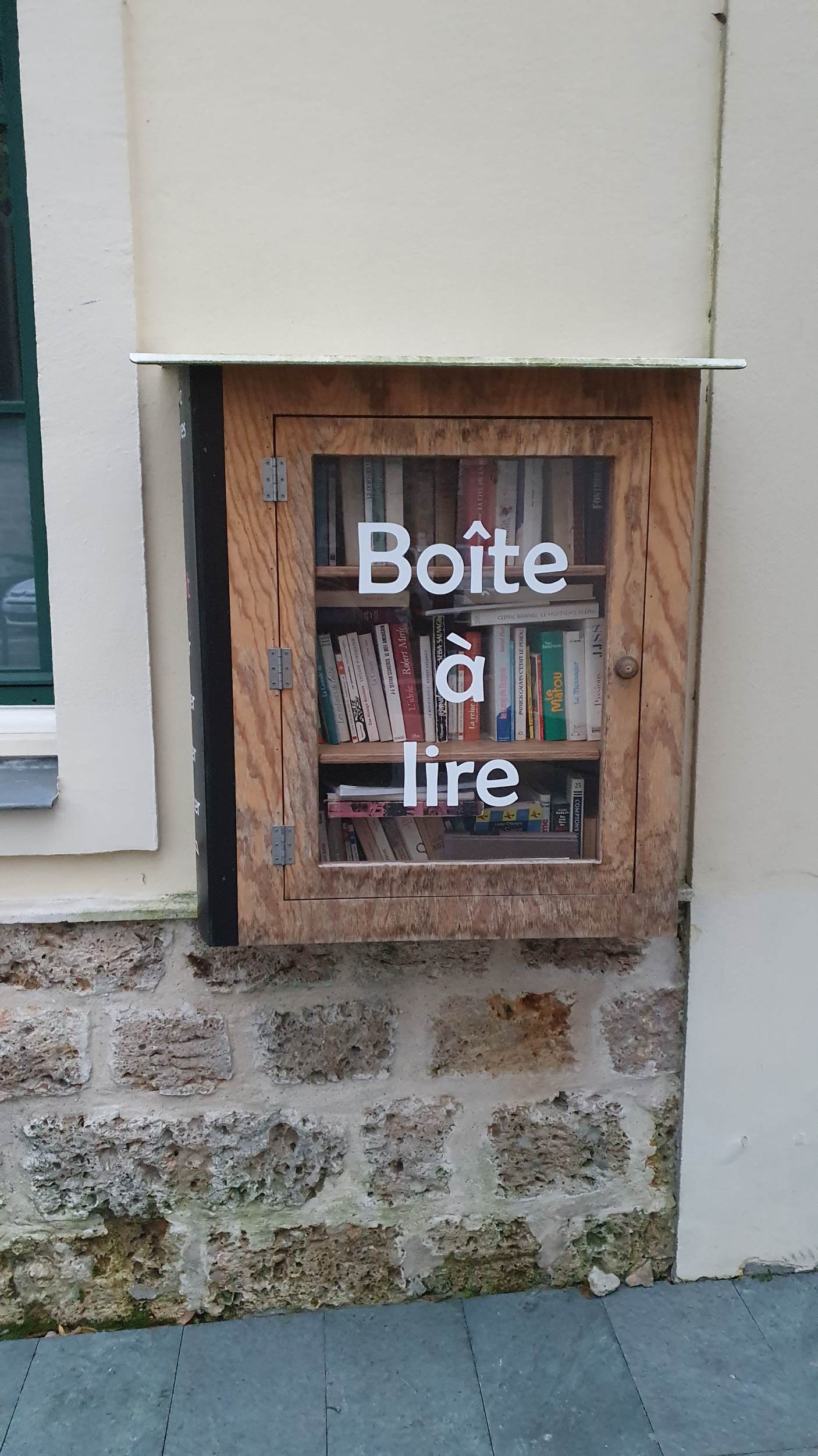Boîte à livres à Guyancourt